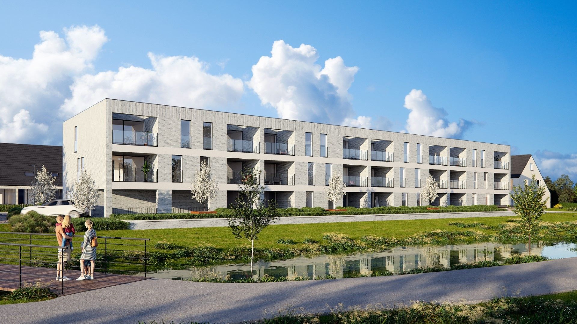Gelijkvloers 1slpk- appartement met zonneterras foto {{pictureIndex}}