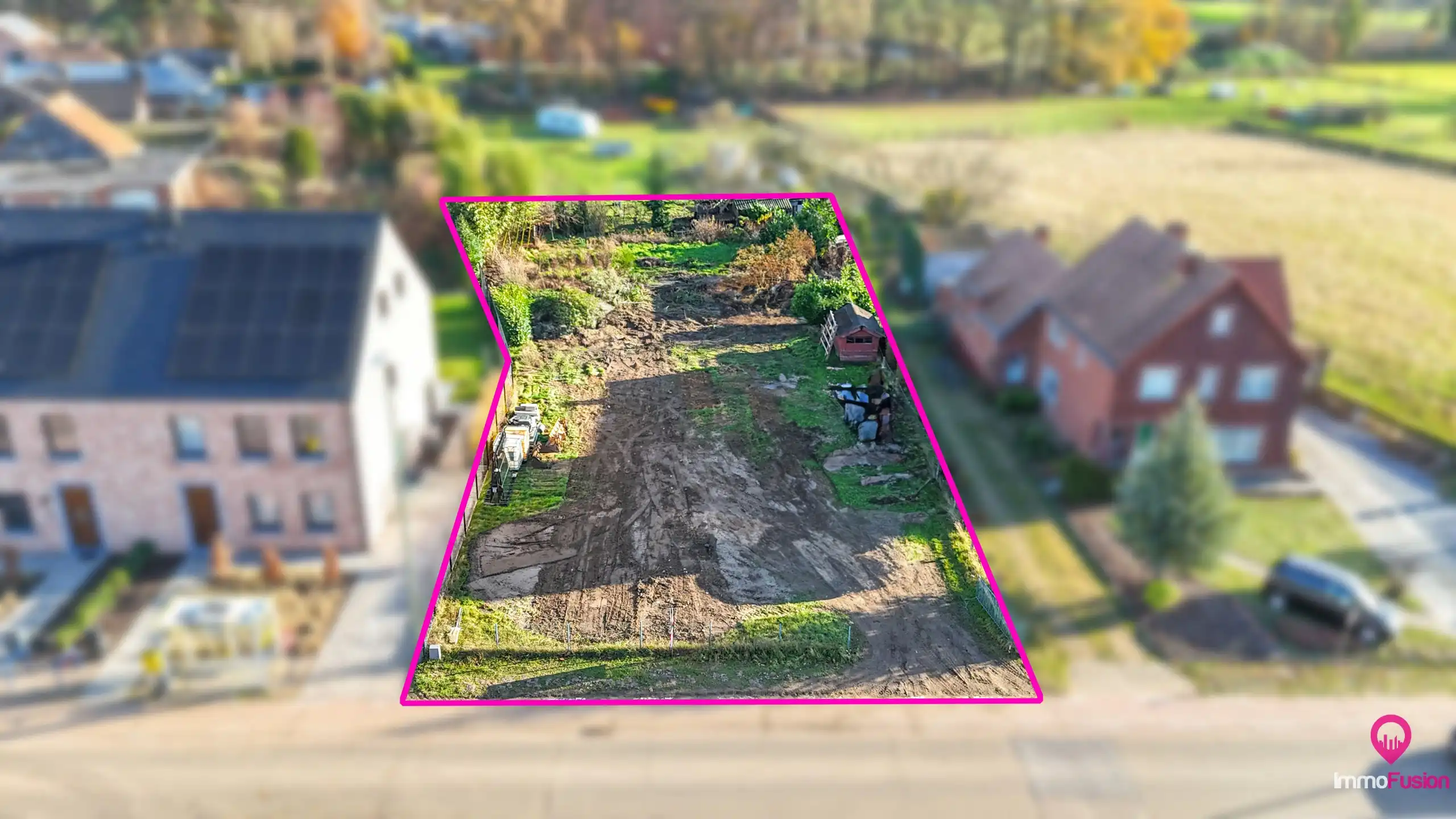 Ruime open bouwgrond (7a31ca) met landelijk zicht te Lummen! foto 4