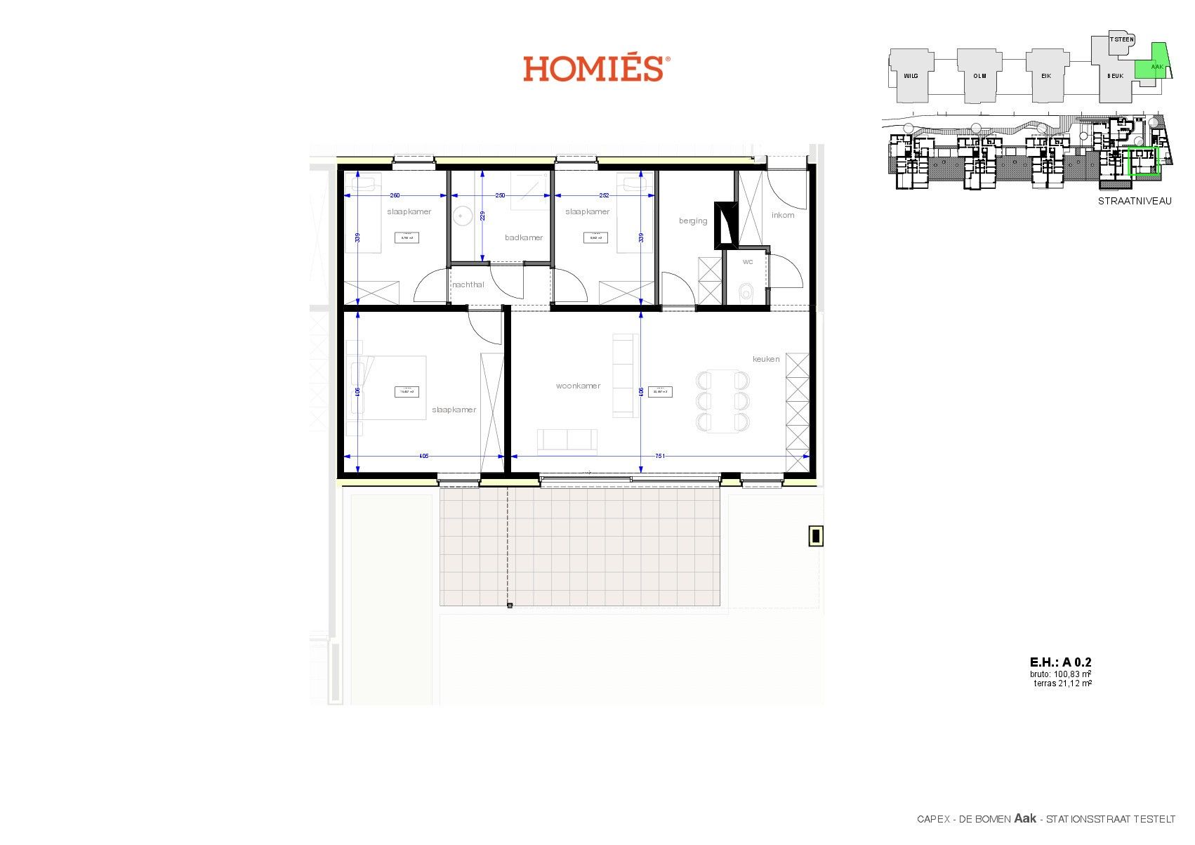 Exclusief appartement 3 slpk met terras foto 2