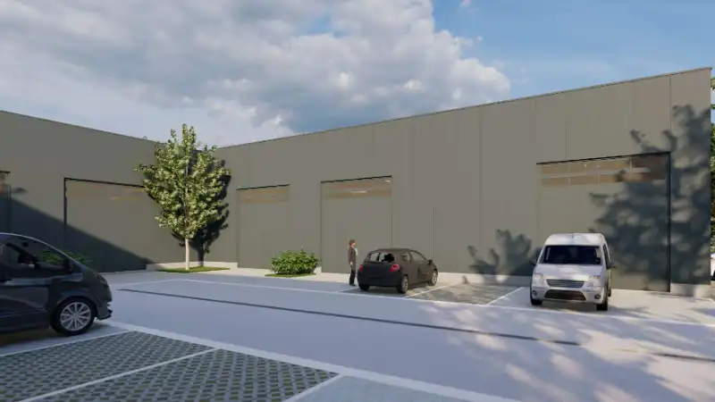 Nieuwbouwloods in Roeselare foto 2