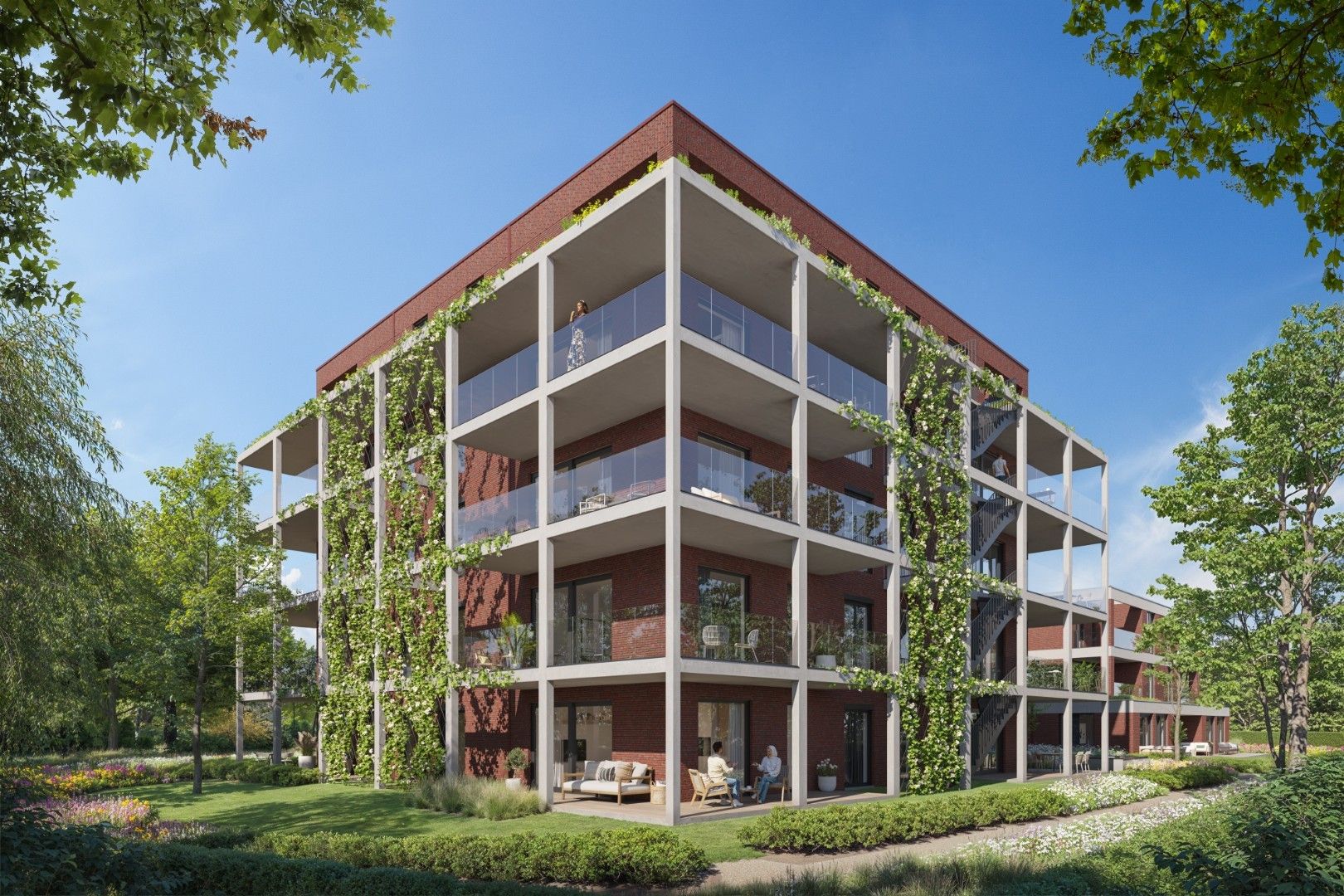 Rustig gelijkvloers 2-slpk met ruim terras foto 5