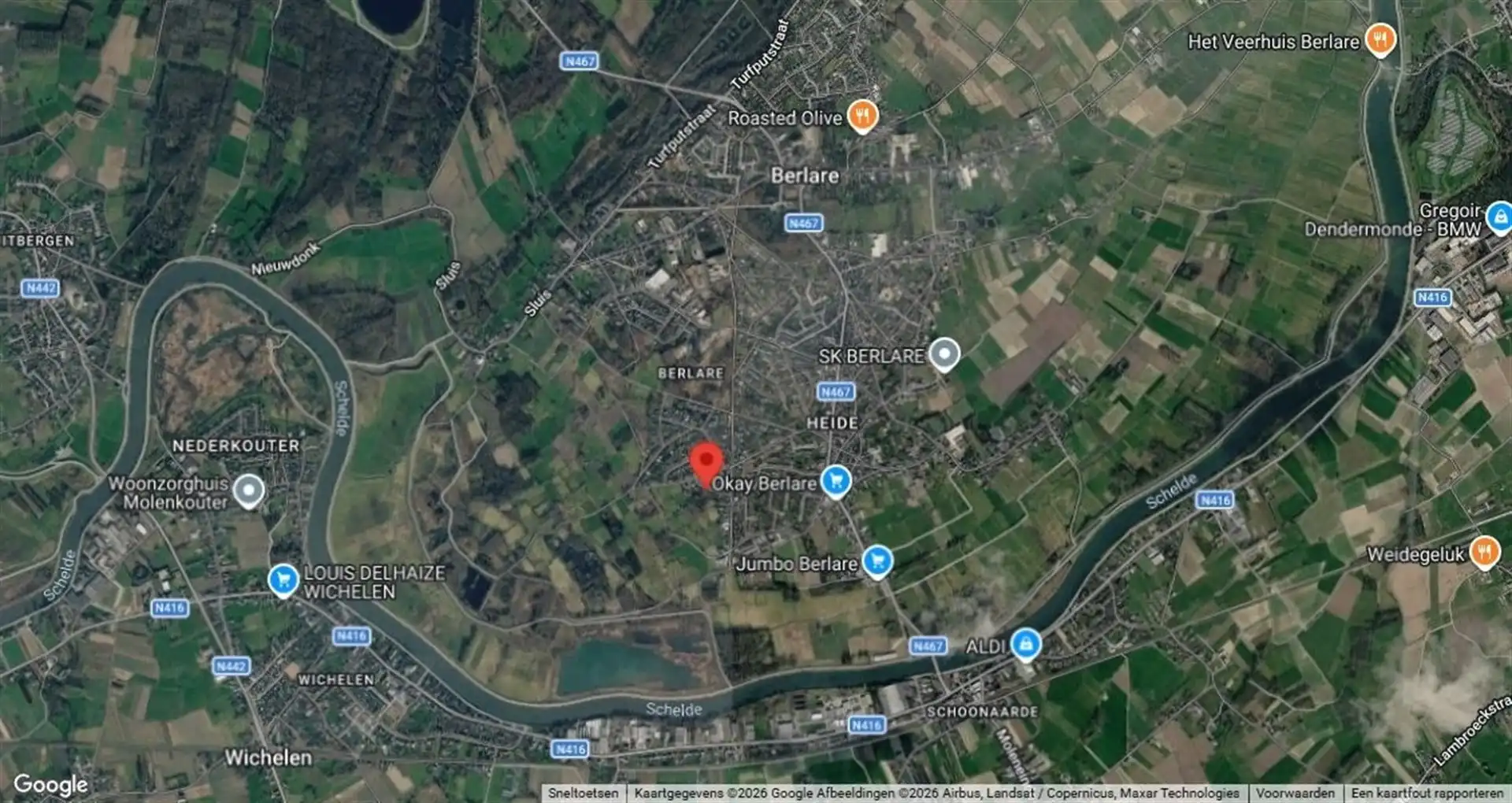 Ruime open bebouwing op perceel van 1.268 m² te Berlare foto 26