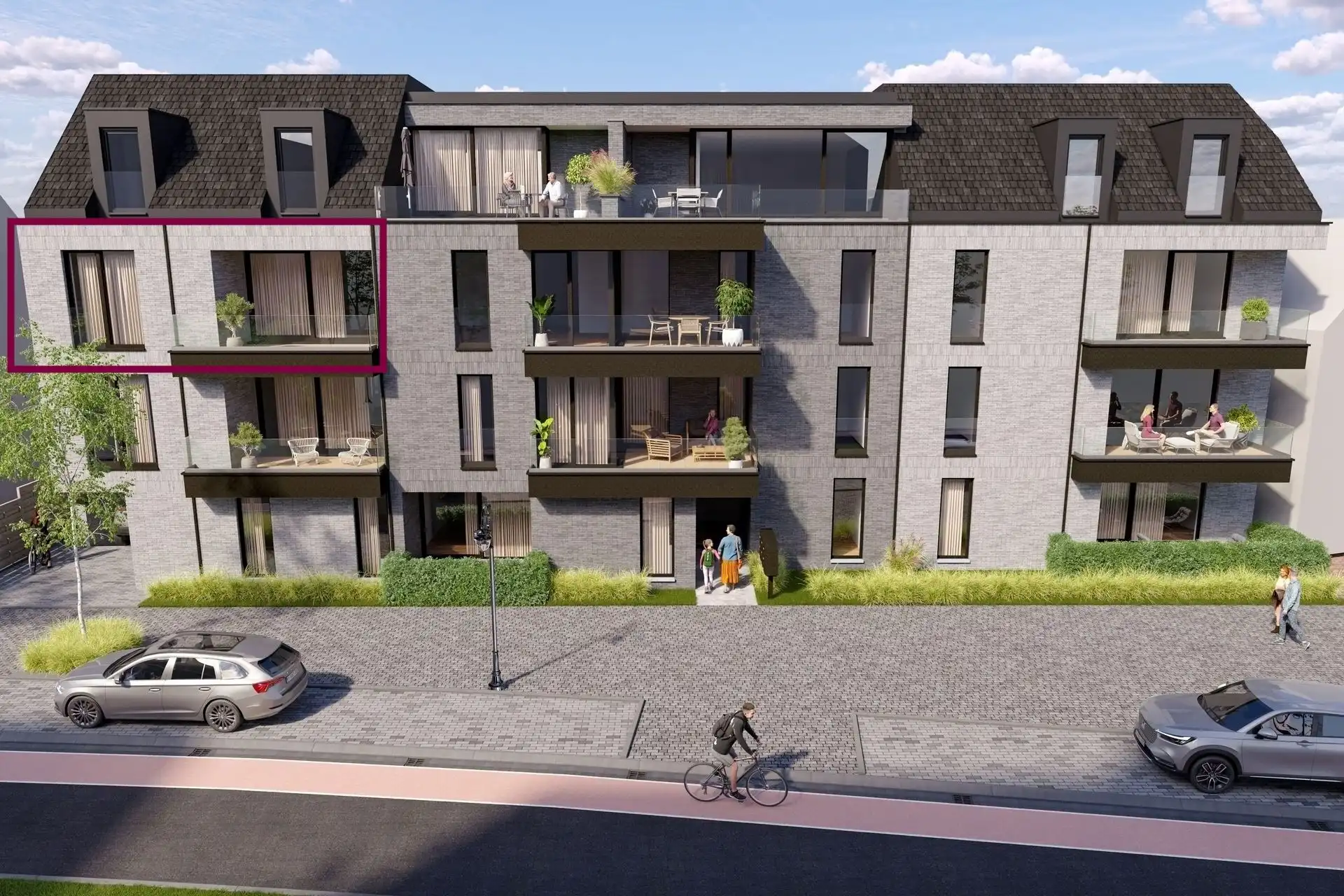 Appartement te koop Stadswaag 17/0201 - 3930 HAMONT
