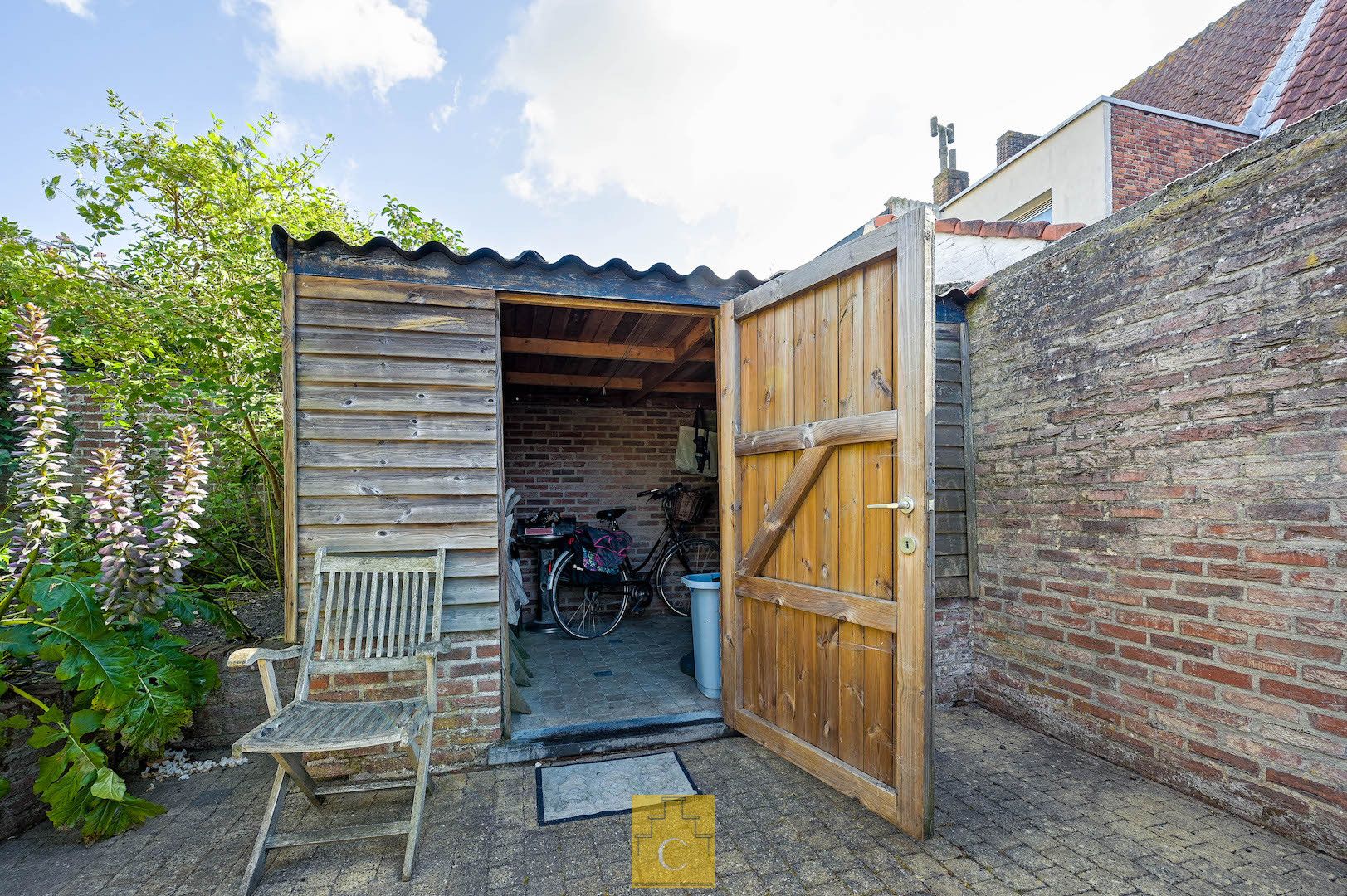 charmante stadswoning met flinke tuin en fietsenpoortje, rustige ligging op St Gillis foto 16