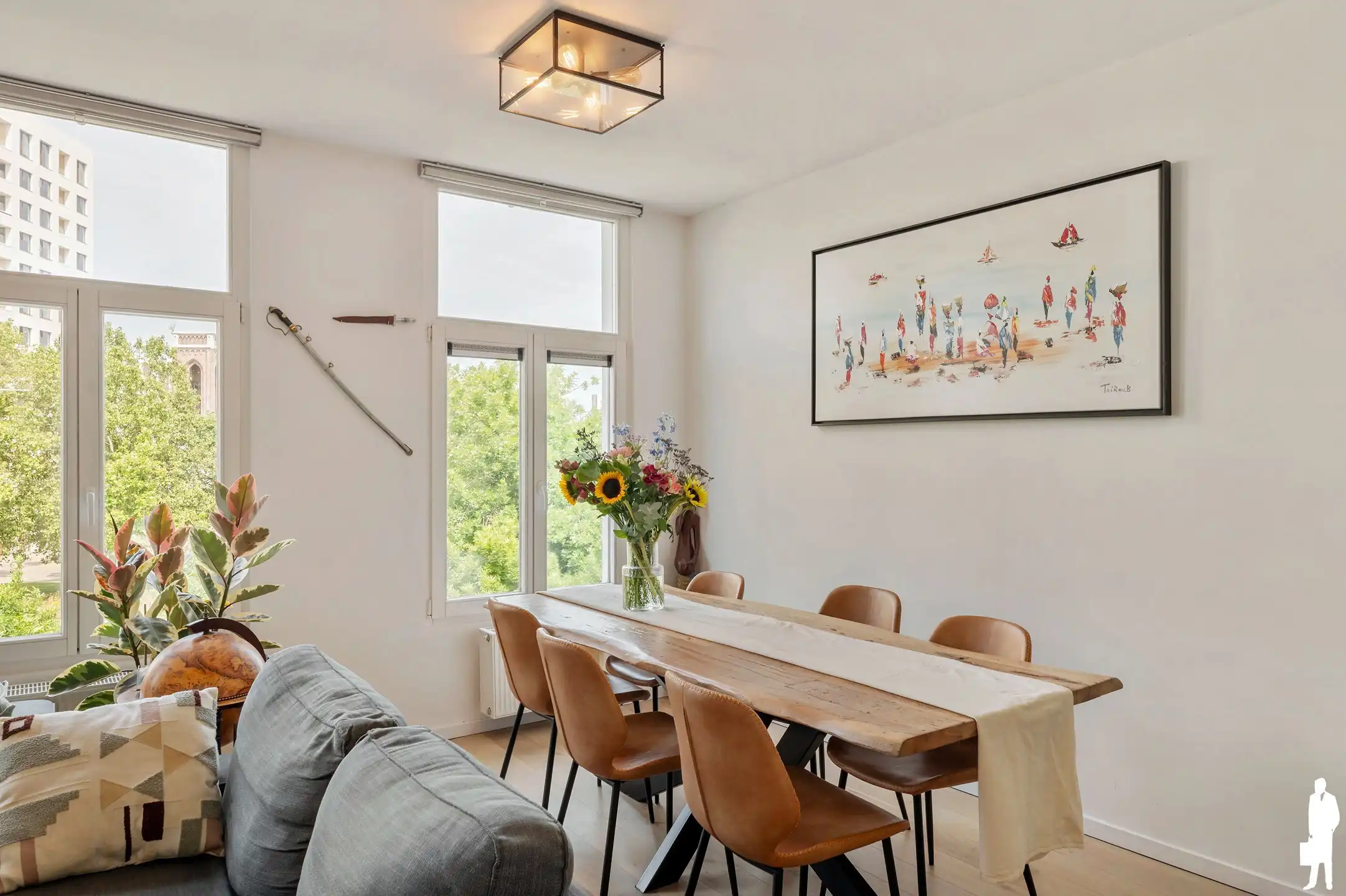 Lichtrijk duplexappartement met twee zonnige terrassen in hartje Antwerpen foto 9