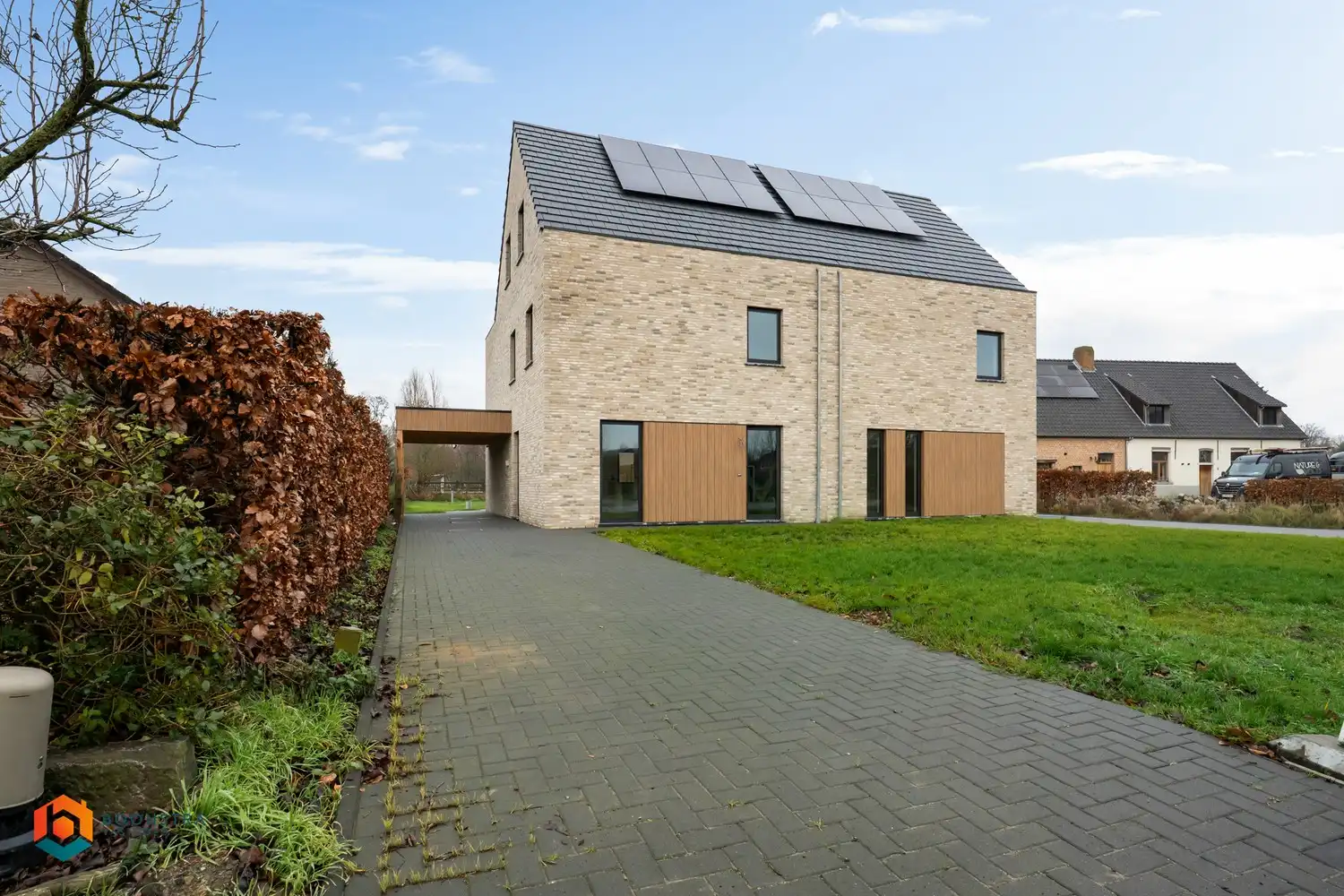 Nieuwbouw BEN-villa met 3 slpkrs op centrale ligging foto {{pictureIndex}}