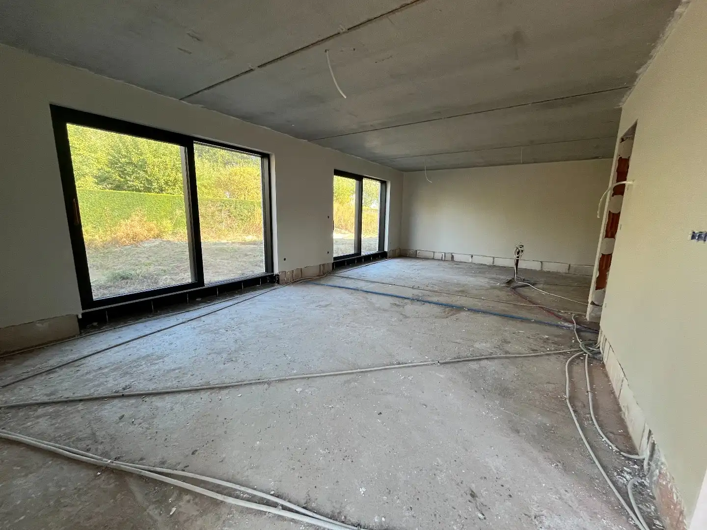 Moderne woning in kleinschalig woonerf te Sijsele foto 7