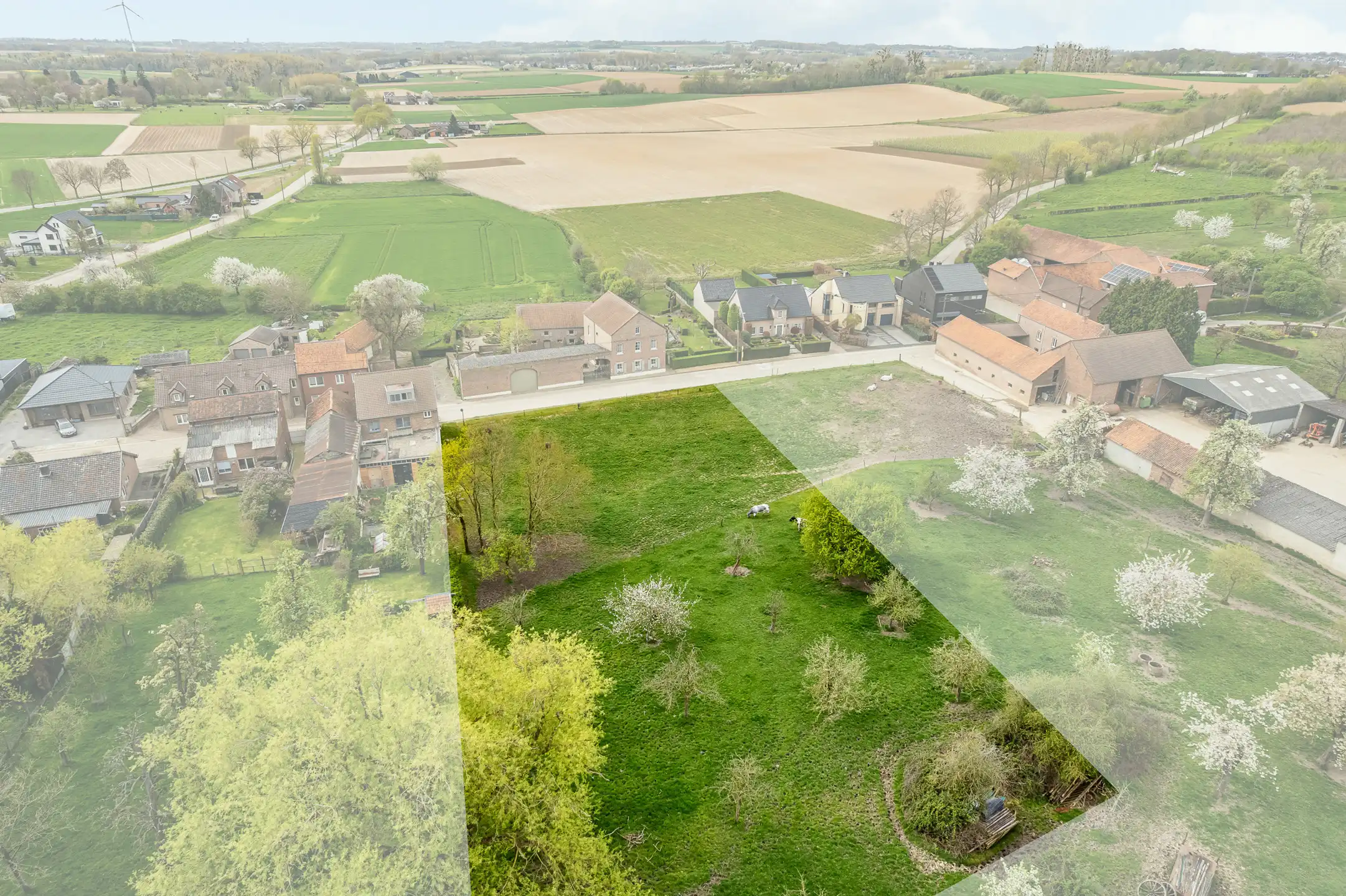 Riante bouwgrond 12a61ca te Kleine Spouwen foto 12