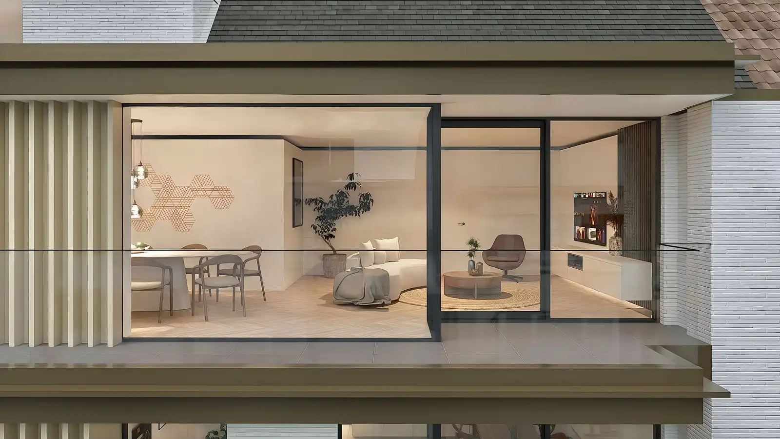 Exclusief nieuwbouwappartement met 3 slaapkamers en zéér ruim terras foto 3