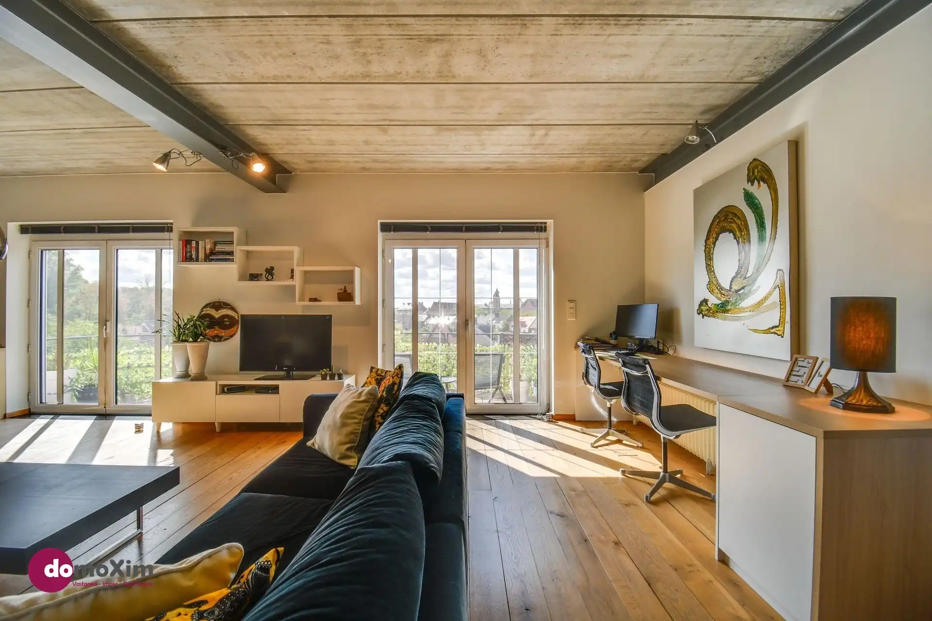 Lichtrijke loft met 2 slaapkamers en terras in Mechelen foto 4