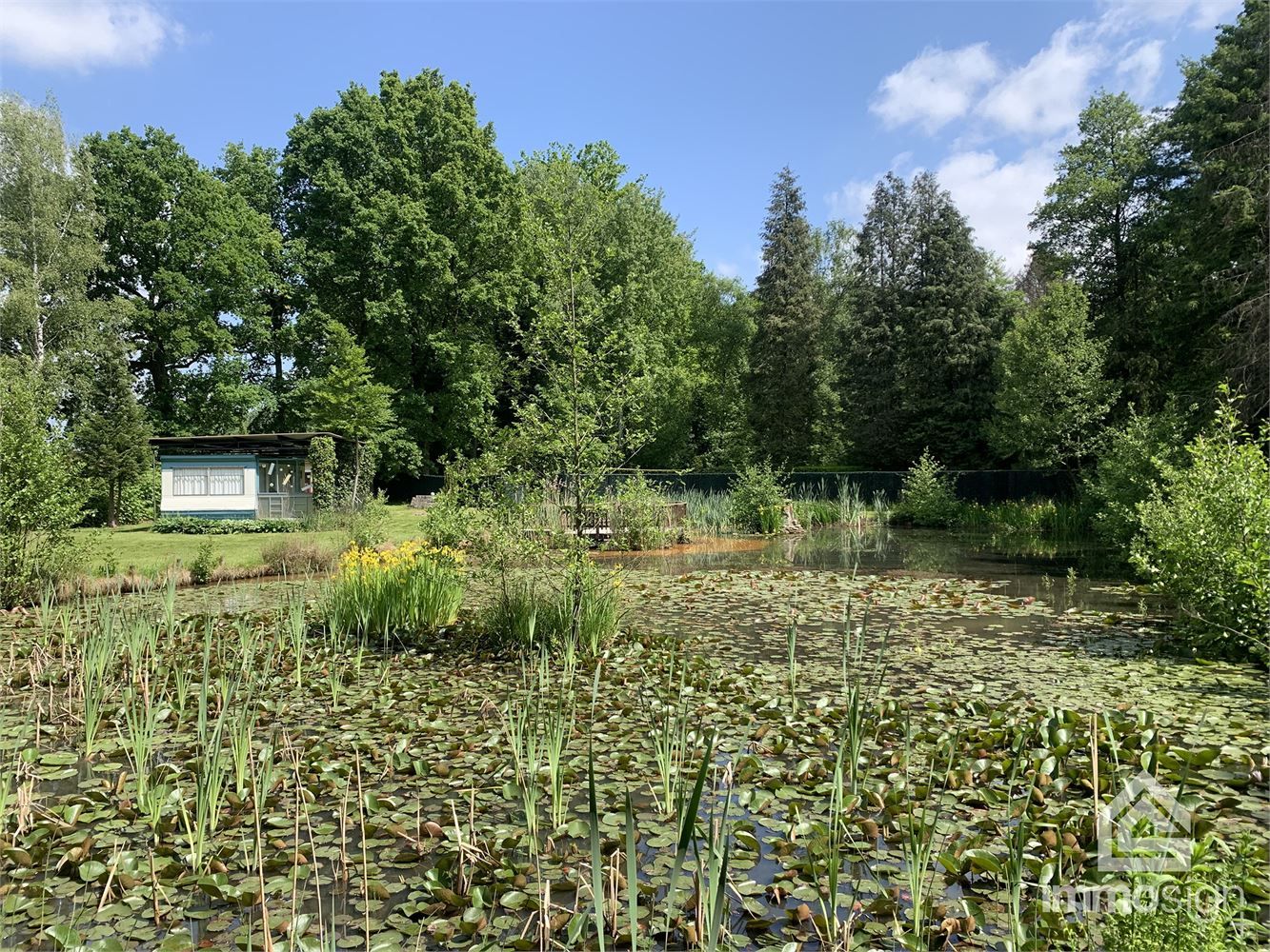 Idyllische parel voorzien van vijver gelegen te Oudsbergen foto 4