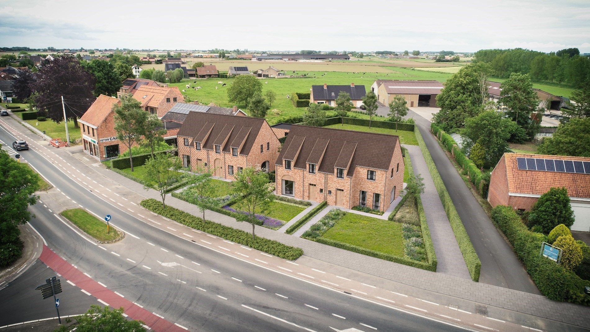 OPENDEUR 26/04 - Halfopen karaktervolle nieuwbouwwoningen met dubbele garage en tuin.  foto 15