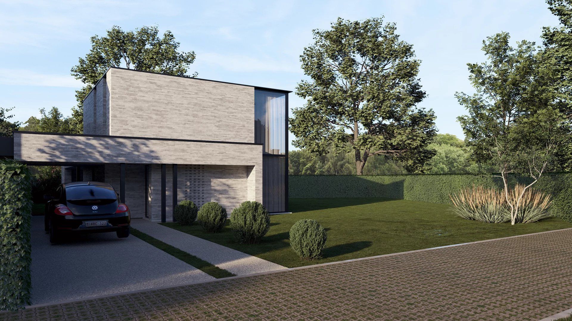 LOT 7 –MODERNE NIEUWBOUWWOING IN OPEN BEBOUWING MET 3 SLPK’S OP 7A07CA IN BEGIJNENDIJK foto 3