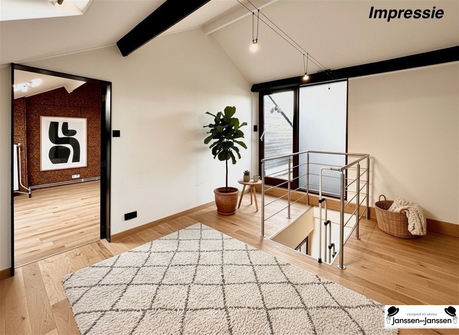 Duplex Appartement (108m²) met 3 tot 4 Slaapkamers, Garagebox en Terras (30m²) in Schoten foto 13