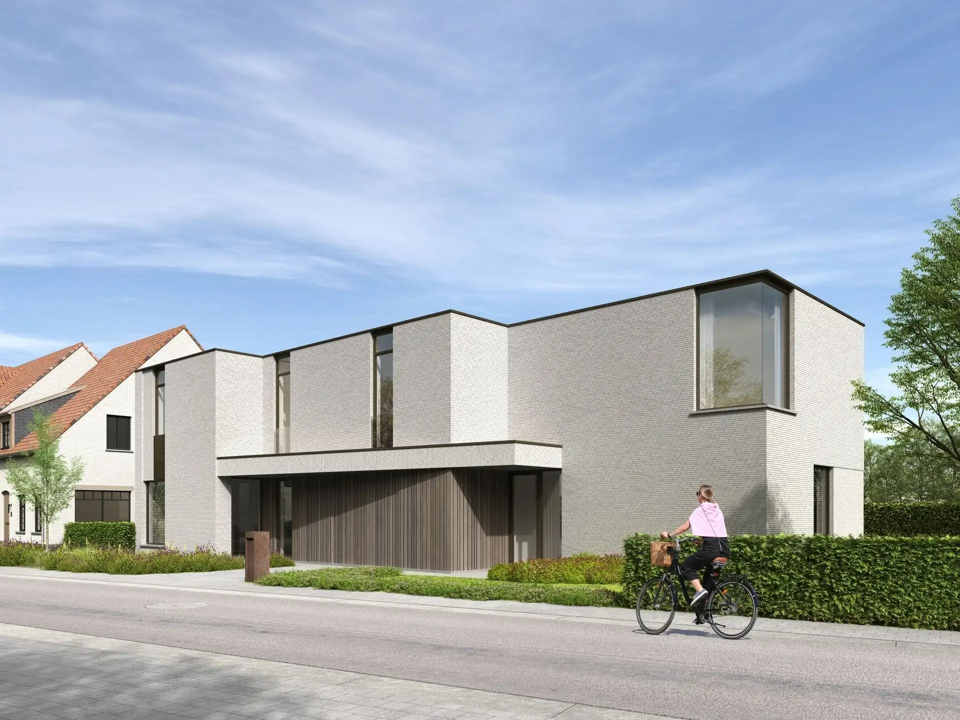 Moderne Halfopen nieuwbouwwoning  foto {{pictureIndex}}