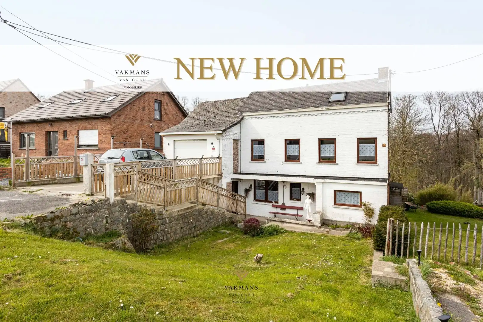 Hoofdfoto van de publicatie: Ruime alleenstaande woning met garage in heuvelachtige omgeving