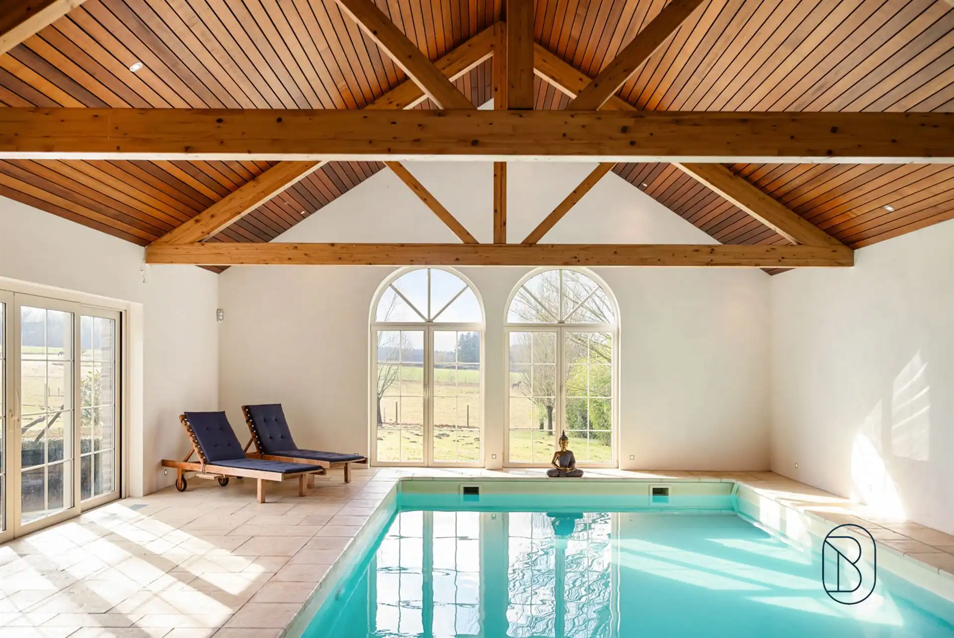 Topgelegen prachtige vakantiewoning met binnenzwembad foto 22