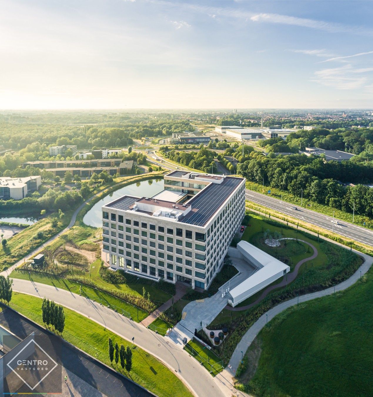 Prestigieuze en stijlvolle nieuwbouw kantoren te huur in KBP op AAA+ locatie in Kortrijk! foto 22