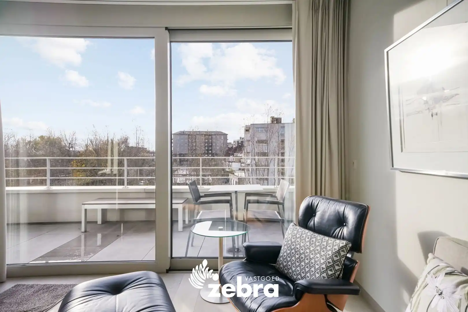 Moderne serviceflat met prachtig zicht op de Leie en autostaanplaats te Deinze! foto 10