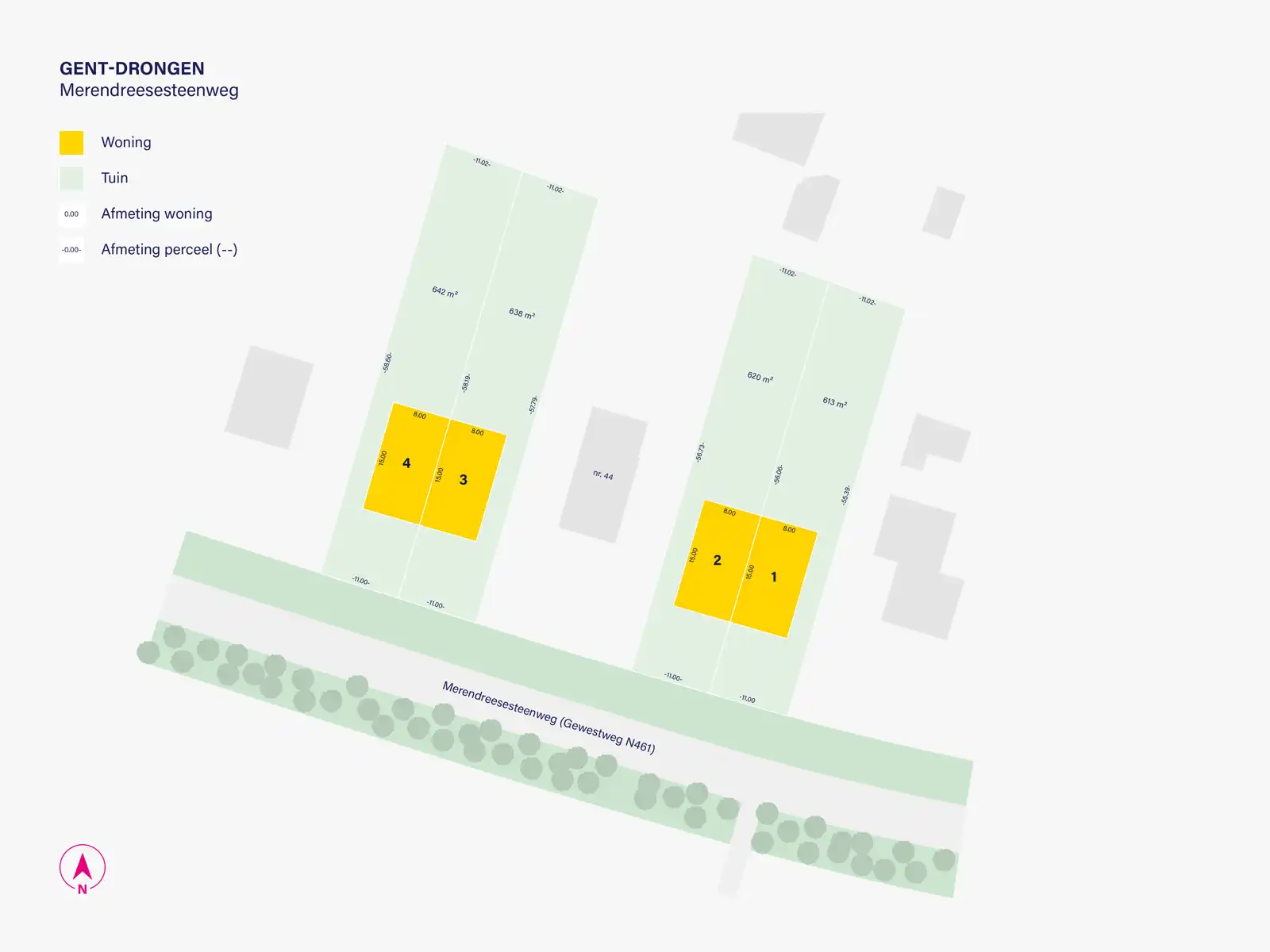 Moderne woningen in Drongen foto 8