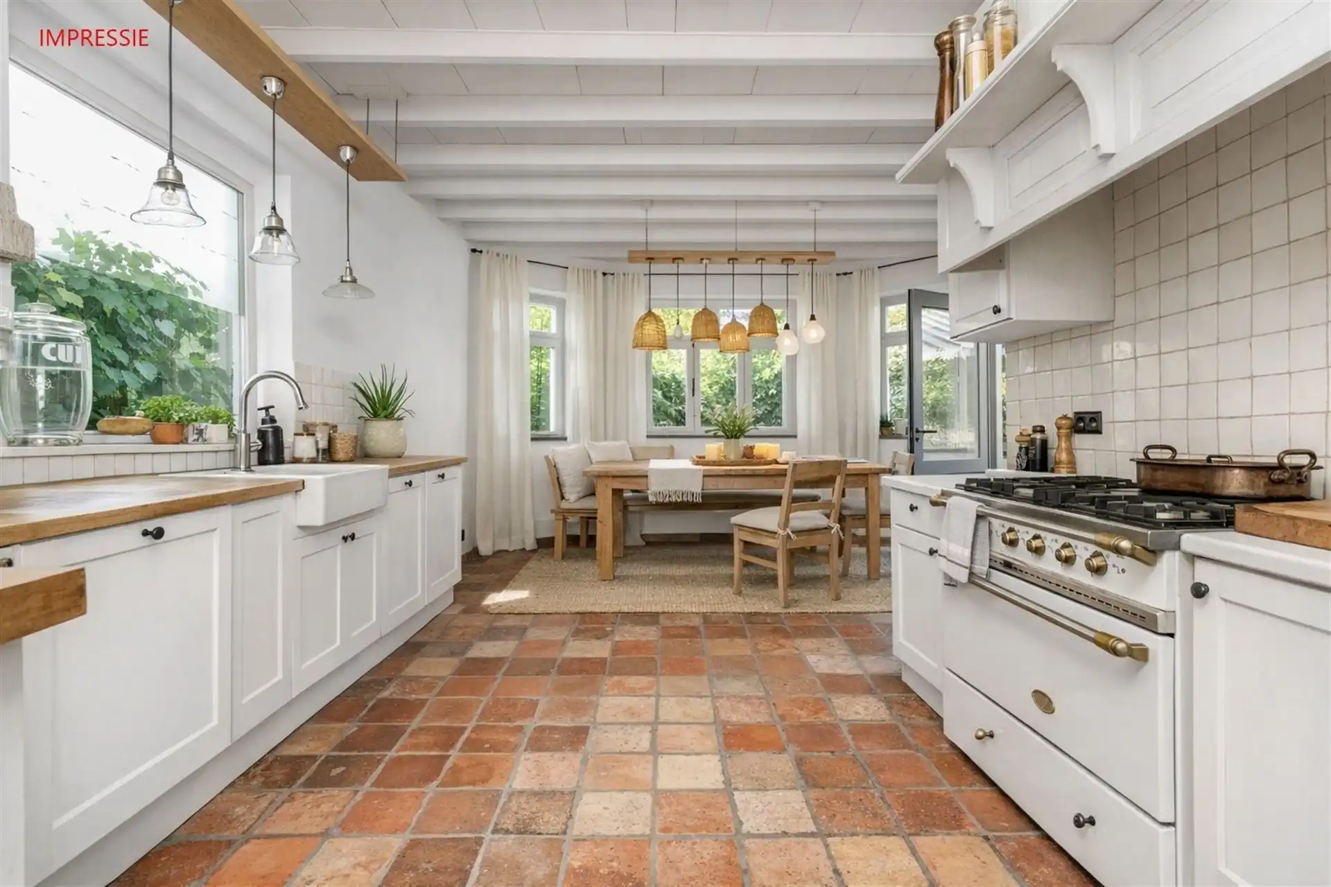 Authentieke hoeve met 4 slpks, poolhouse en zwembad foto 5