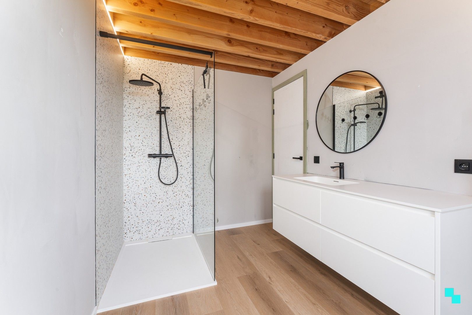 Architecturale (quasi)nieuwbouwwoning op rustige verkaveling te Lendelede foto 26