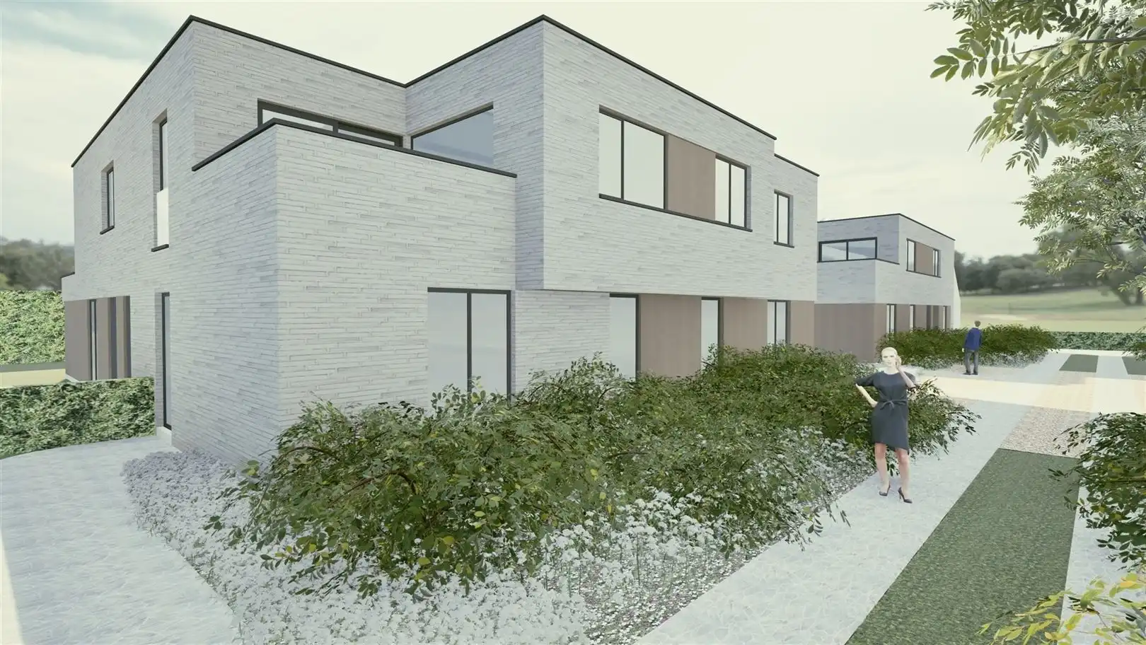 Nieuwbouw duowoningen met carport, terras of tuin foto 5