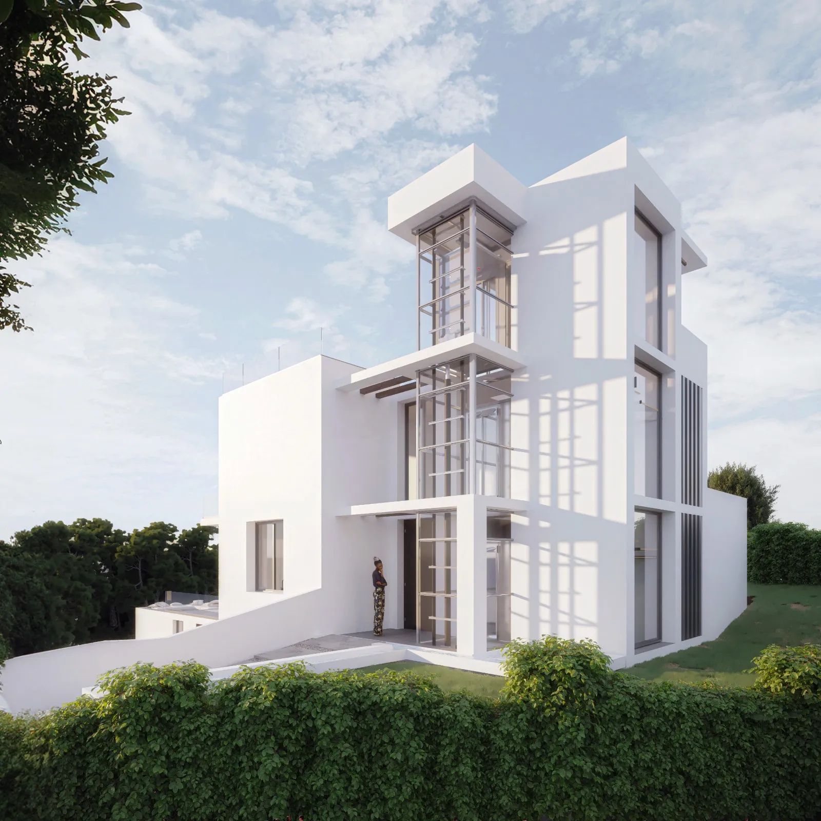 Exclusieve luxe villa met panoramisch uitzicht en ongeëvenaard design foto 6