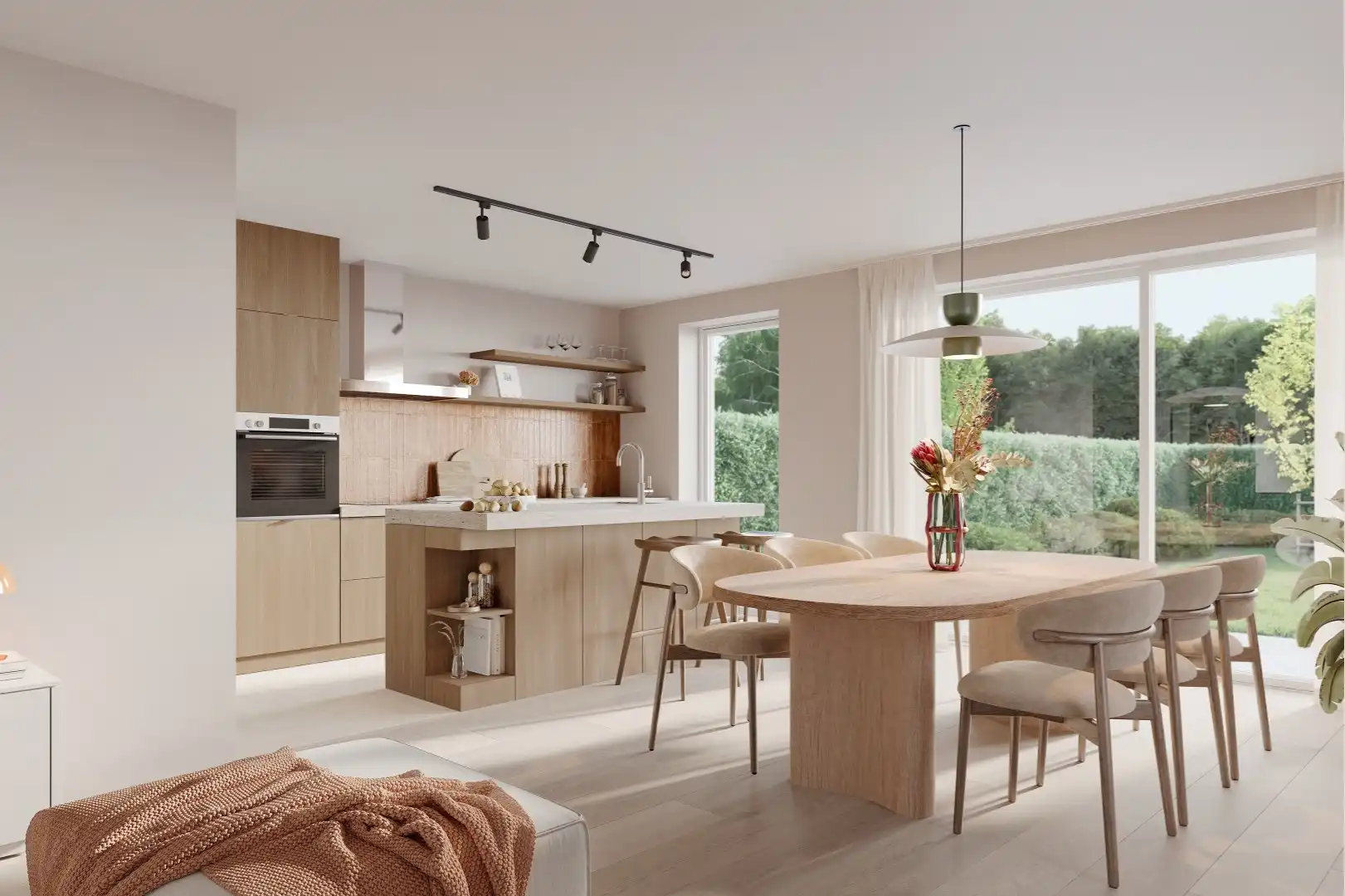 Energiezuinige halfopen bebouwing met 4 slpk’s foto {{pictureIndex}}