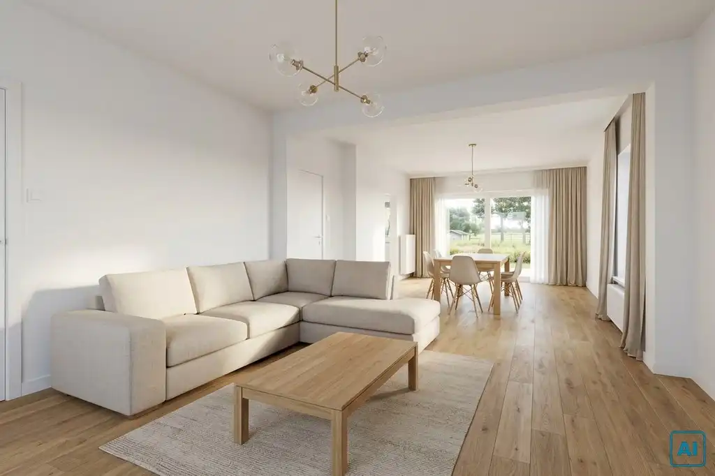 Alleenstaande woning op 1.568 m² met landelijk zicht en veel potentieel, 3 slaapkamers + extra mogelijk foto 3