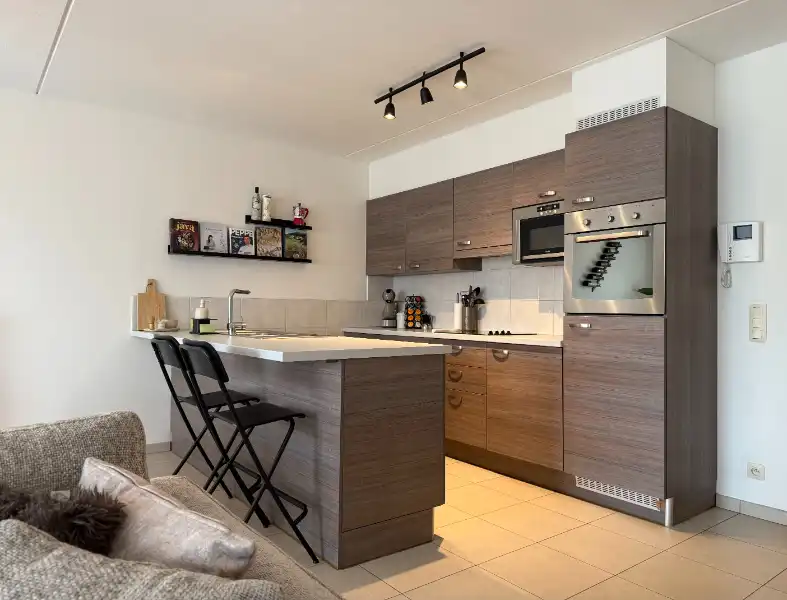 Prachtig appartement met 2 slpks, ruim terras en parking foto 3