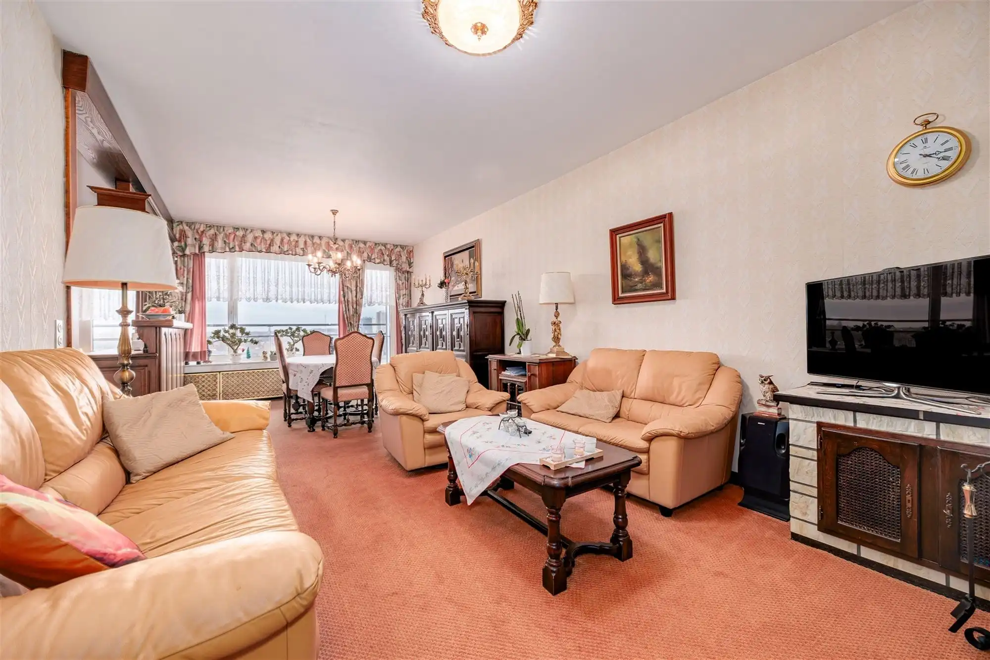 Appartement met 2 slaapkamers en twee terrassen en P foto 4