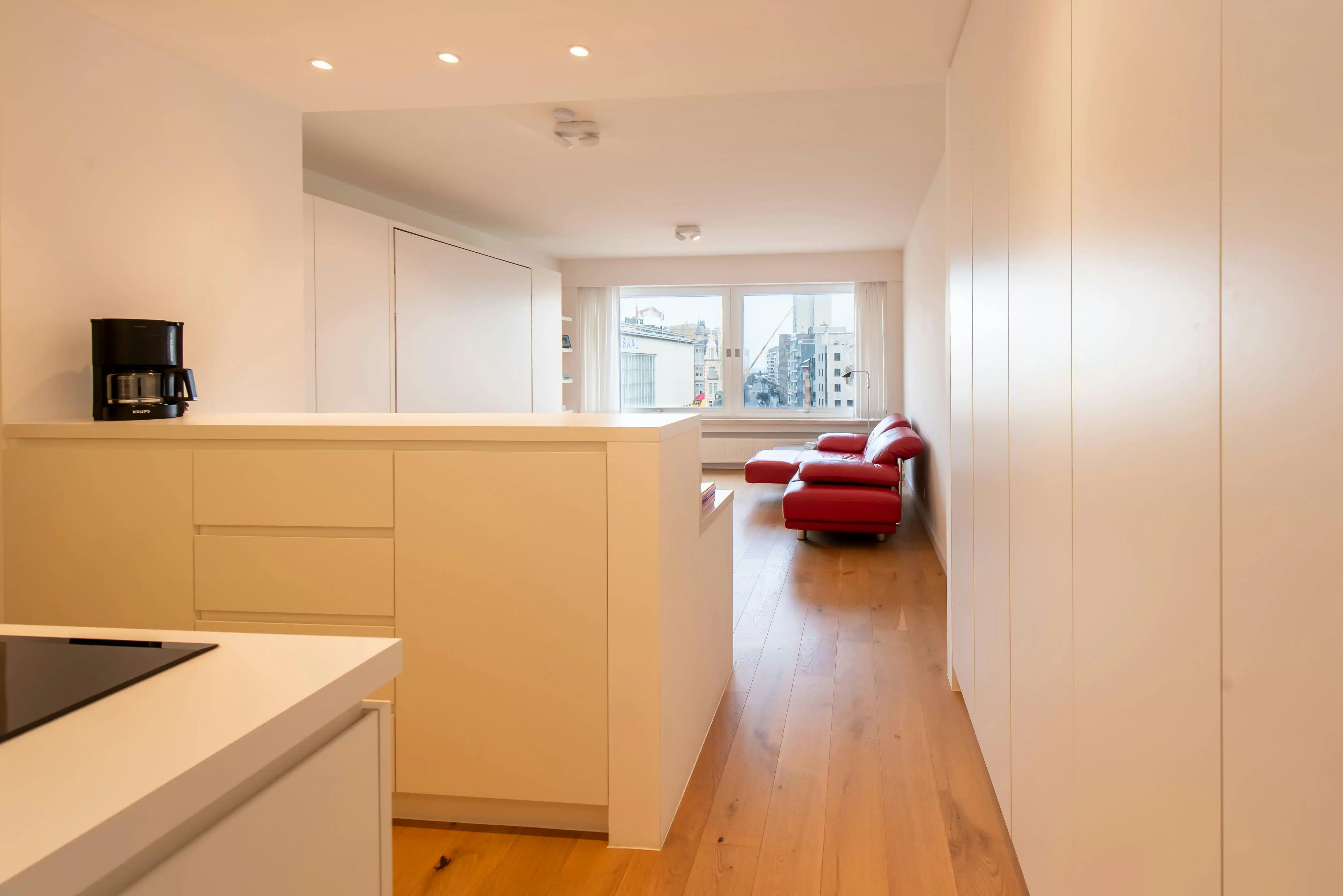 Magnifieke studio met prachtig open zicht op het Kursaal foto 12