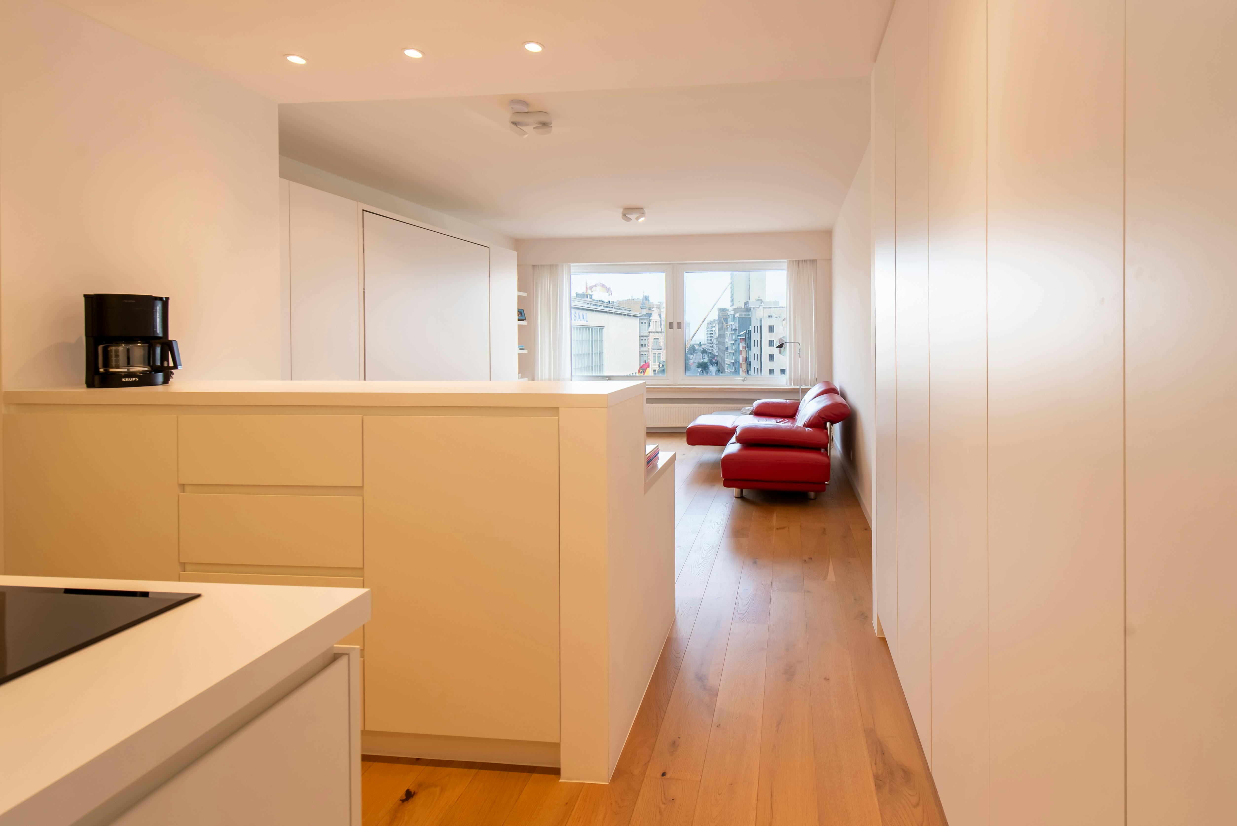 Magnifieke studio met prachtig open zicht op het Kursaal foto 12