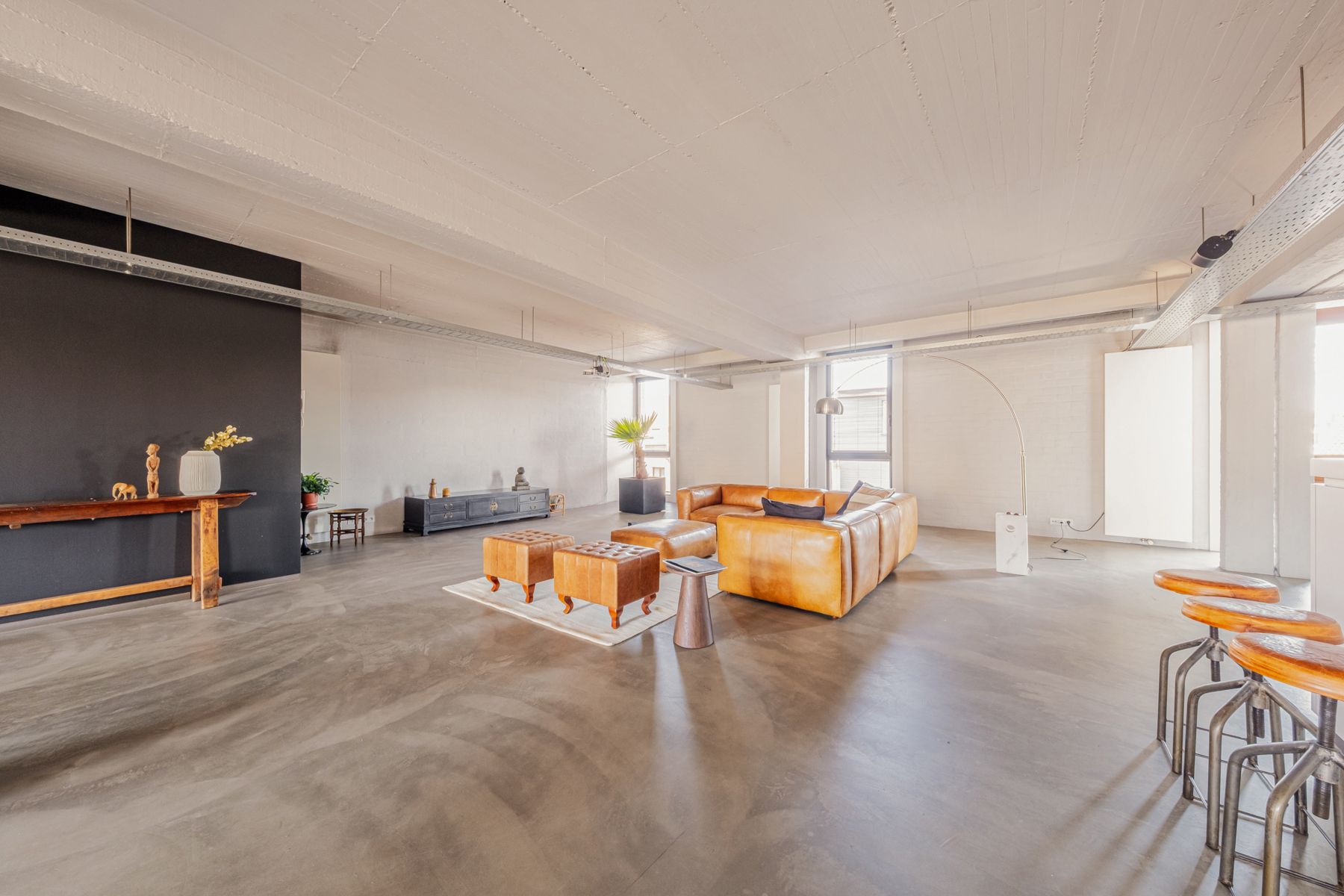 Loft met 2 slaapkamers en mega terras in Zurenborg foto 7