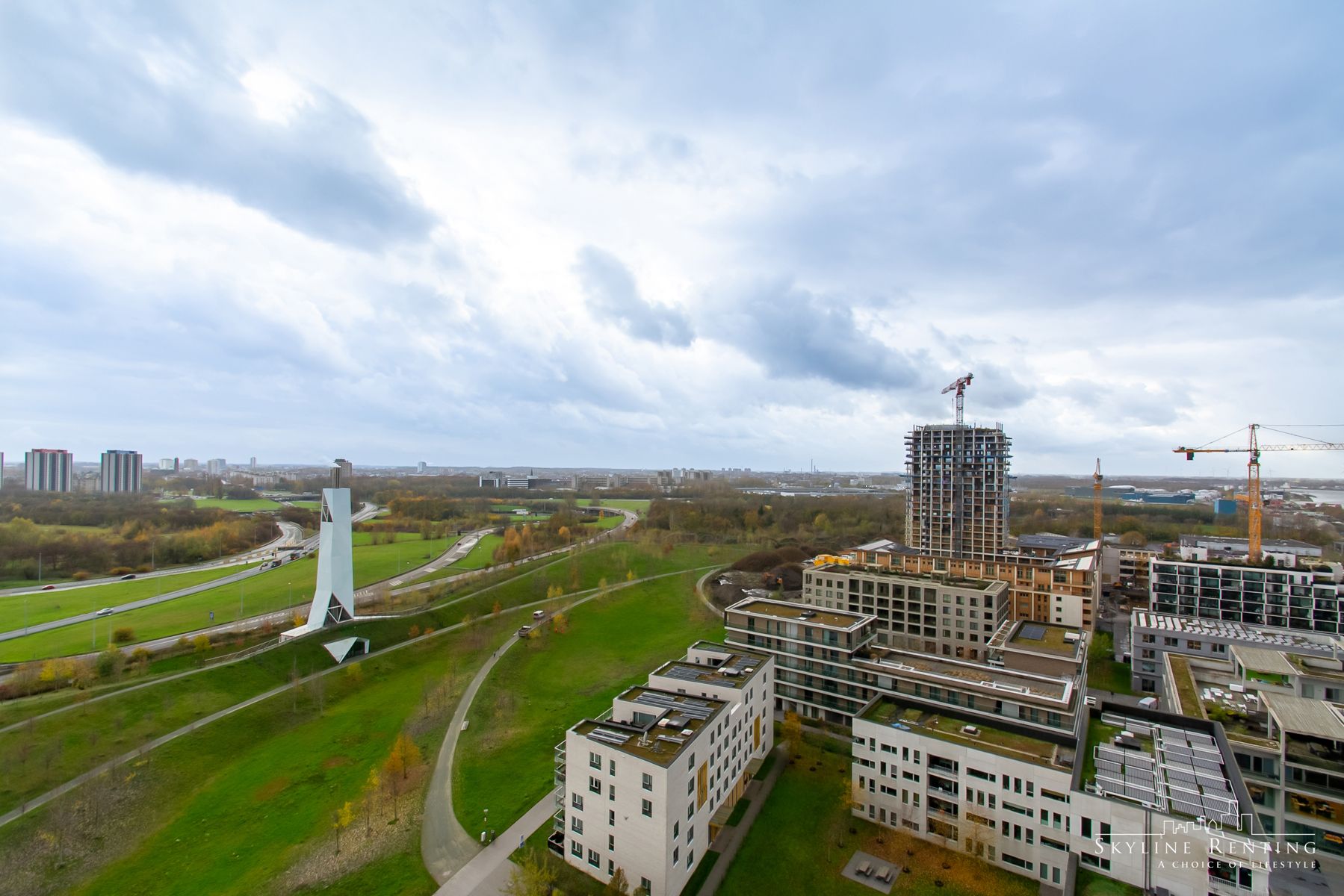 Lichtrijk 2 slpk app. met groot terras en zicht op park foto 9