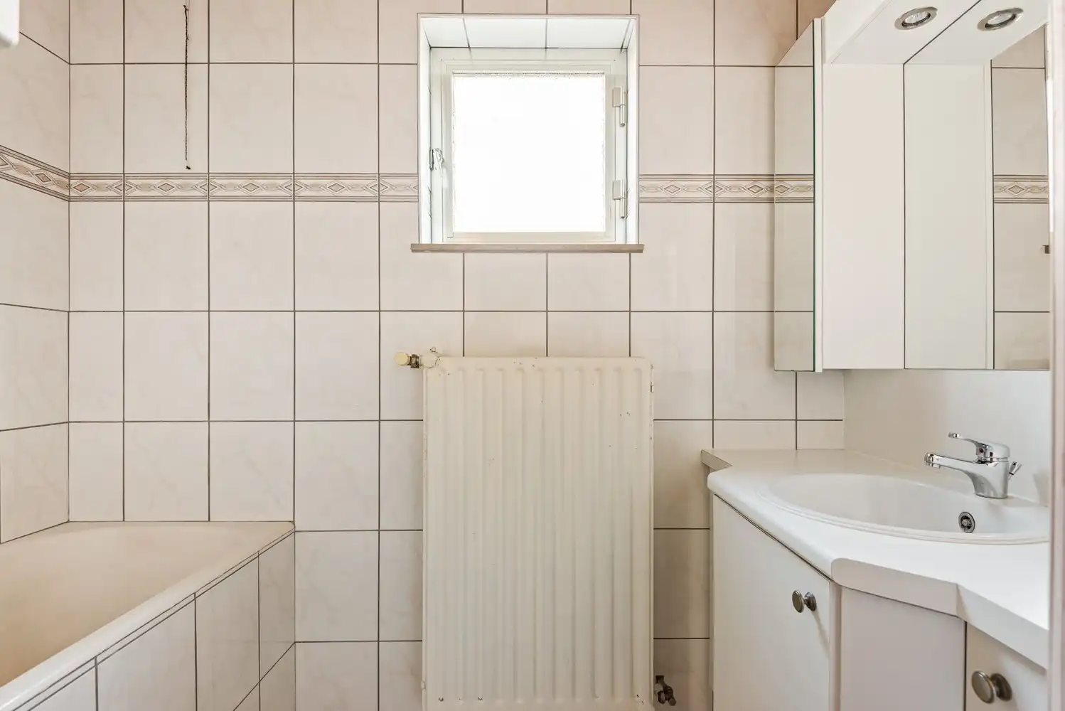 Ruime te renoveren woning met achterliggend weiland (4042m²) te Oelegem! foto 10