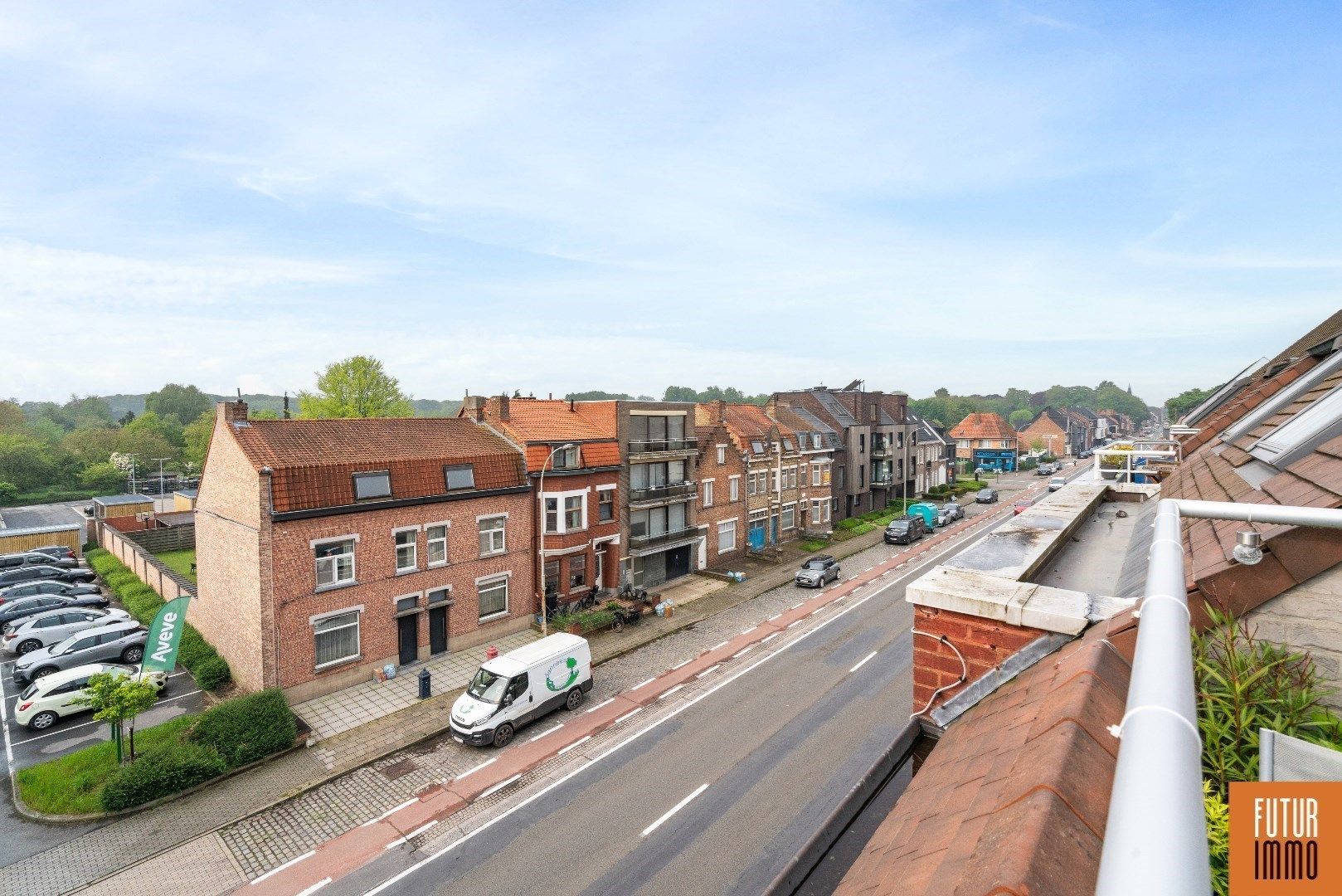 Dak appartement met ondergrondse parking en berging foto 17