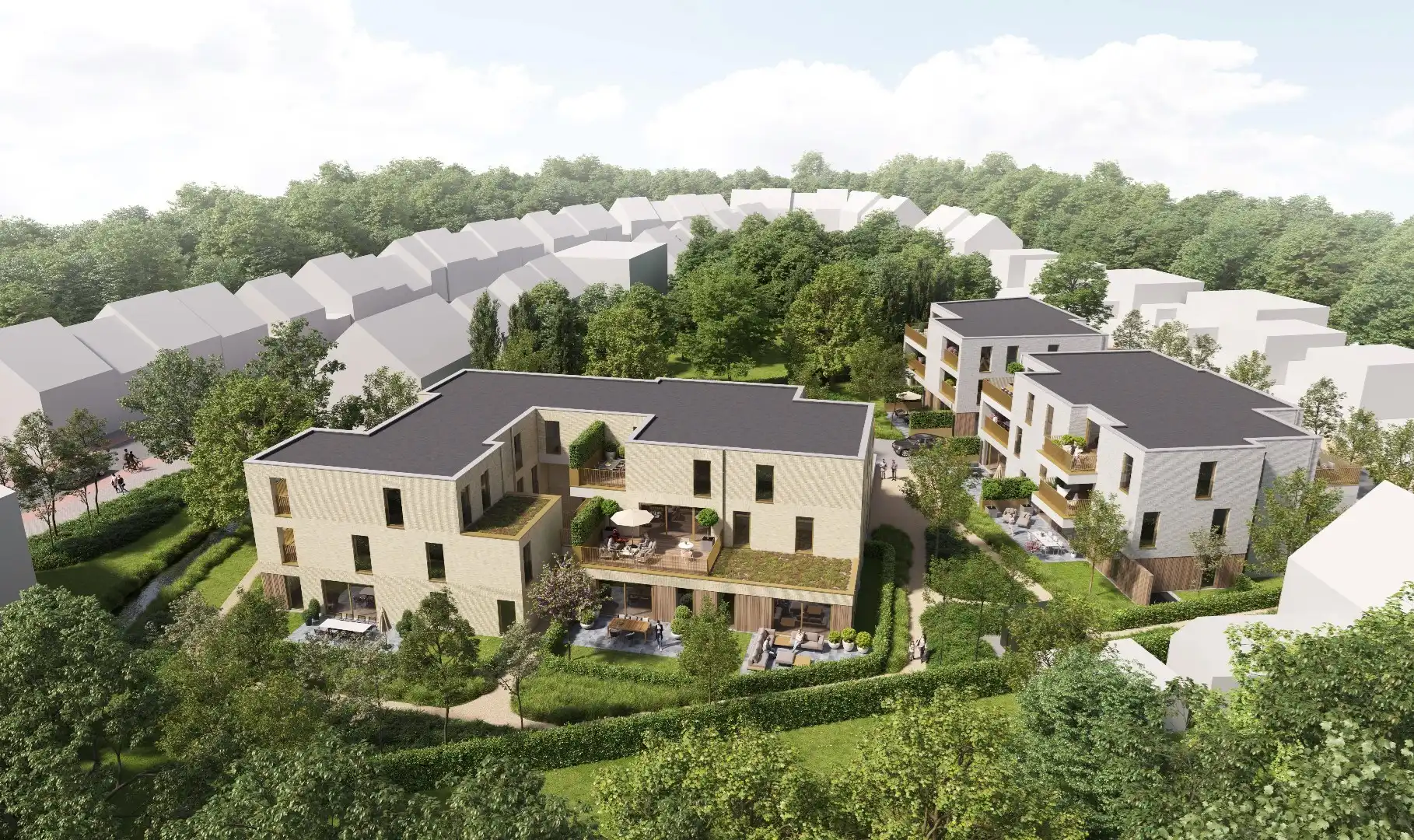 Nieuwbouwappartement met twee slaapkamers en terras van 16,40m² foto 3