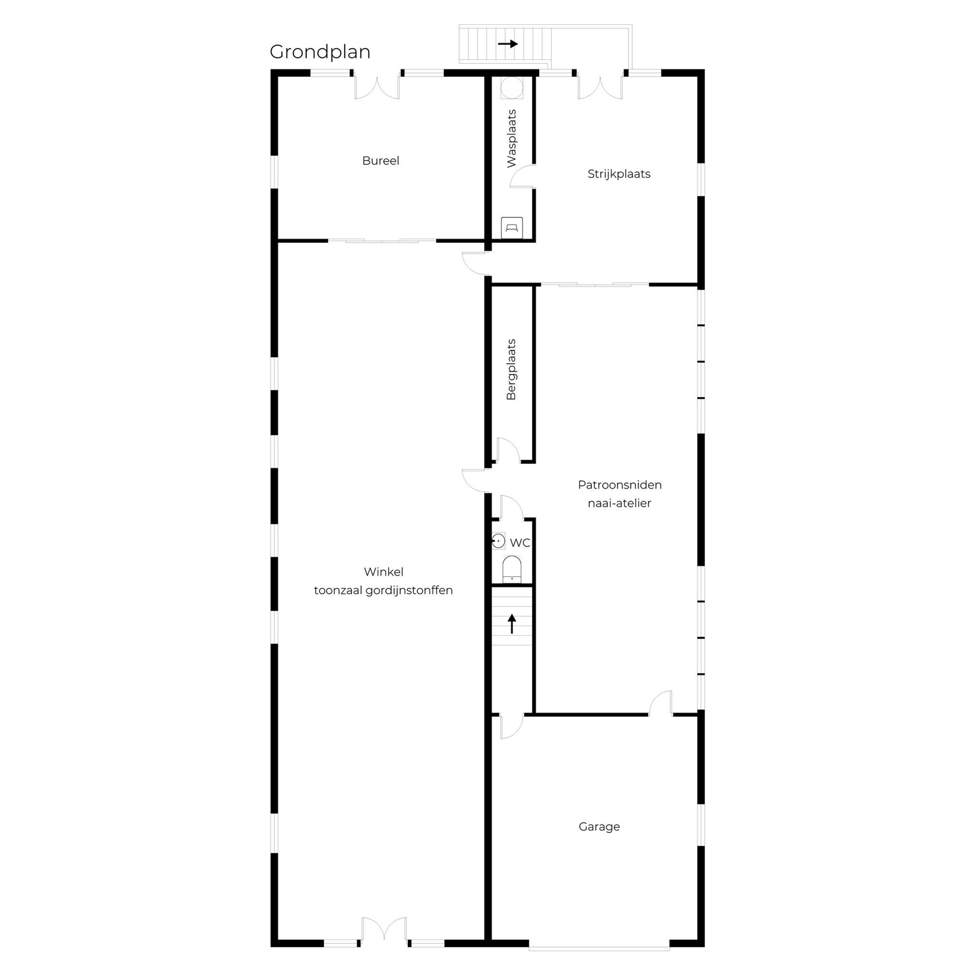 COMMERCIËLE RUIMTE + BIJHOREND APPARTEMENT MET 3 SLAAPKAMERS OP EEN PERCEEL VAN 1257M² TE LEOPOLDSBURG foto 31