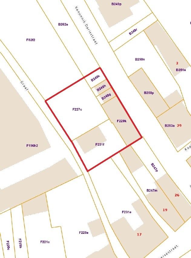 Projectgrond in het centrum van Borgloon – Vergund voor 5 appartementen foto {{pictureIndex}}
