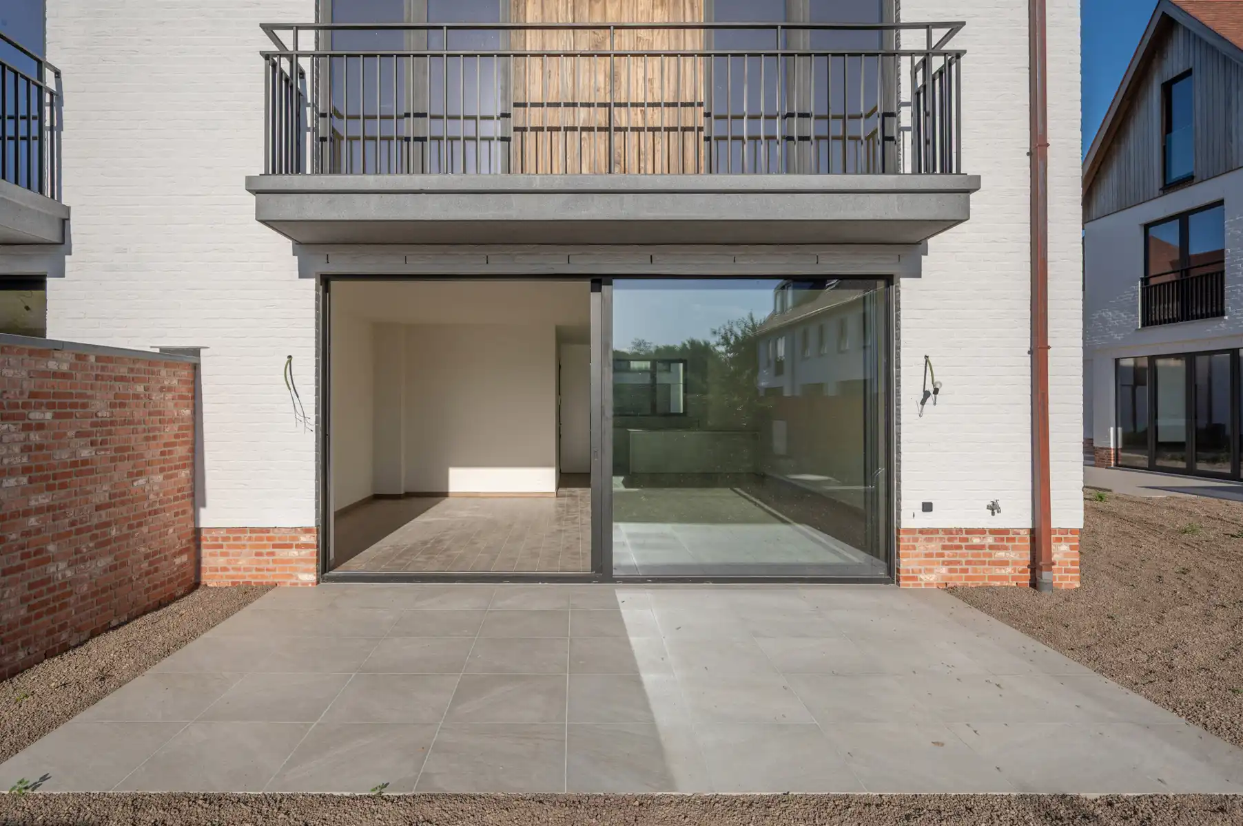 Nieuwbouw - ongemeubelde koppelvilla in rustige,  residentiële wijk te Knokke-Heist  foto 14