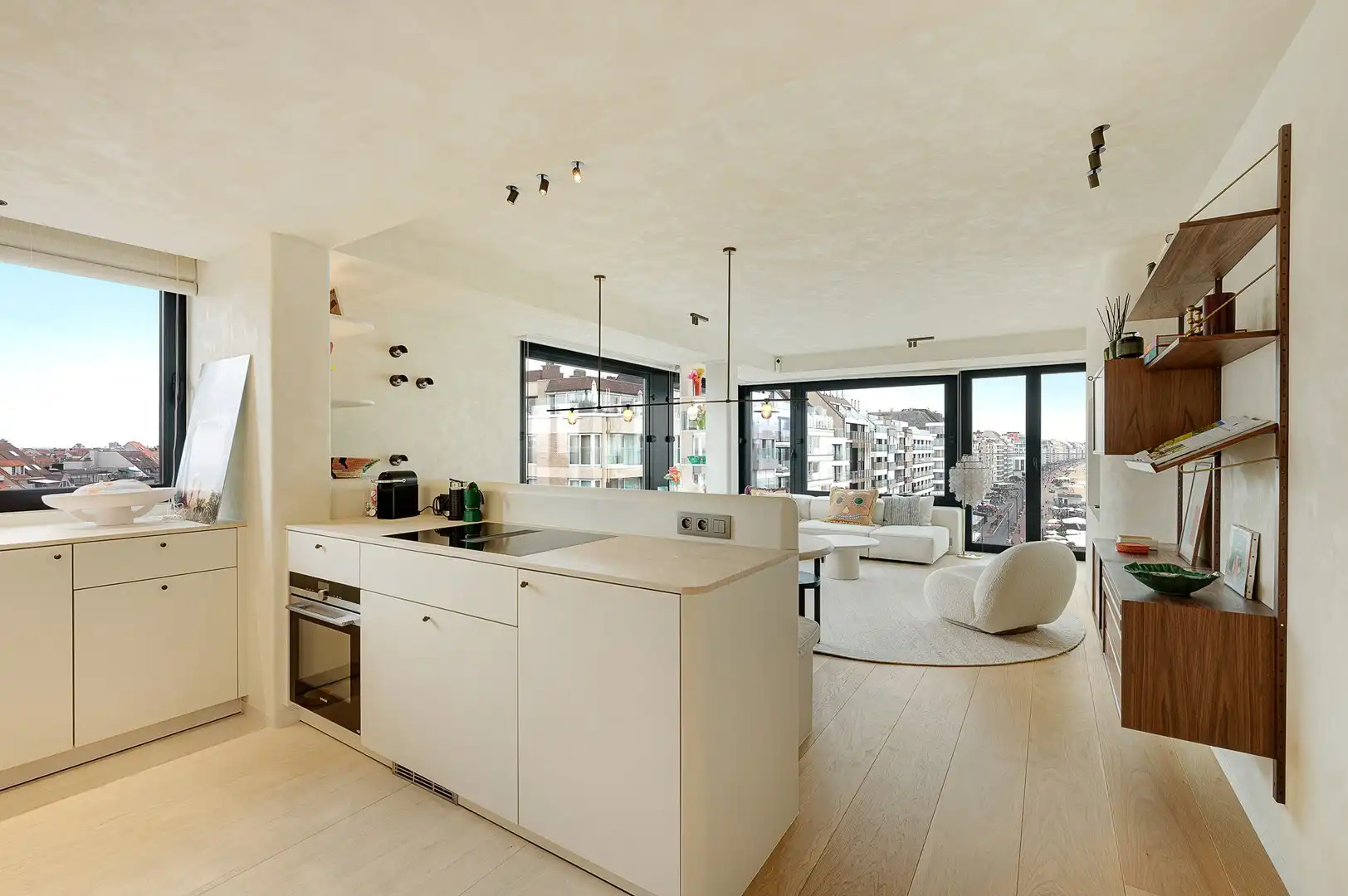 Luxueus hoekappartement met zeezicht op het Rubensplein. foto 5