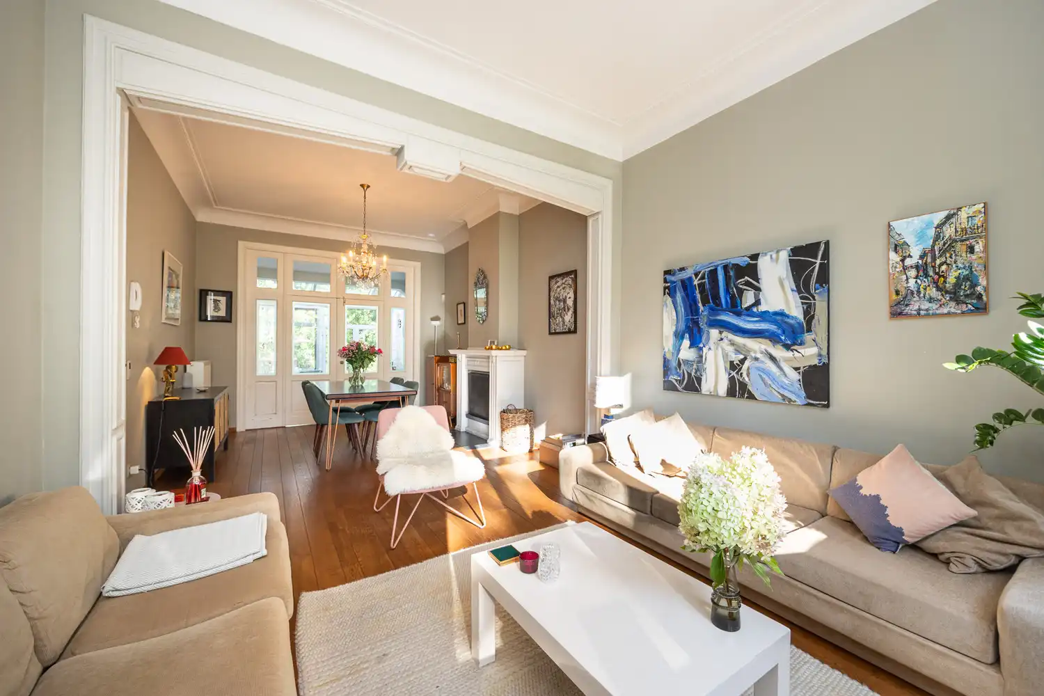 Instapklare en karaktervolle villa op toplocatie, gelegen op een ruim perceel van +-2450m², omgeven door rust, privacy en groen foto 12