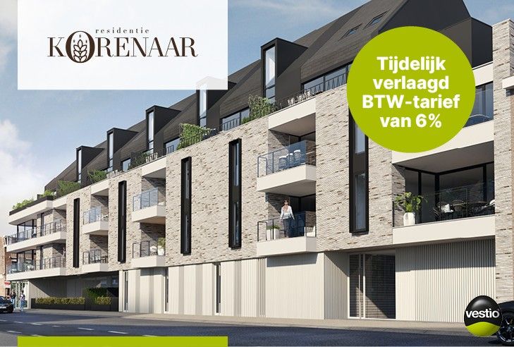 Residentie Korenaar fase 2 - Laatste 2 stadsappartementen op toplocatie in hartje Bilzen foto 1