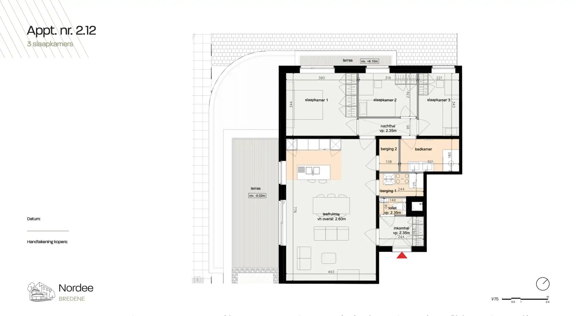 UNIEK RUIM 3SLAAPKAMER APPARTEMENTEN MET KNAP TERRAS foto 7