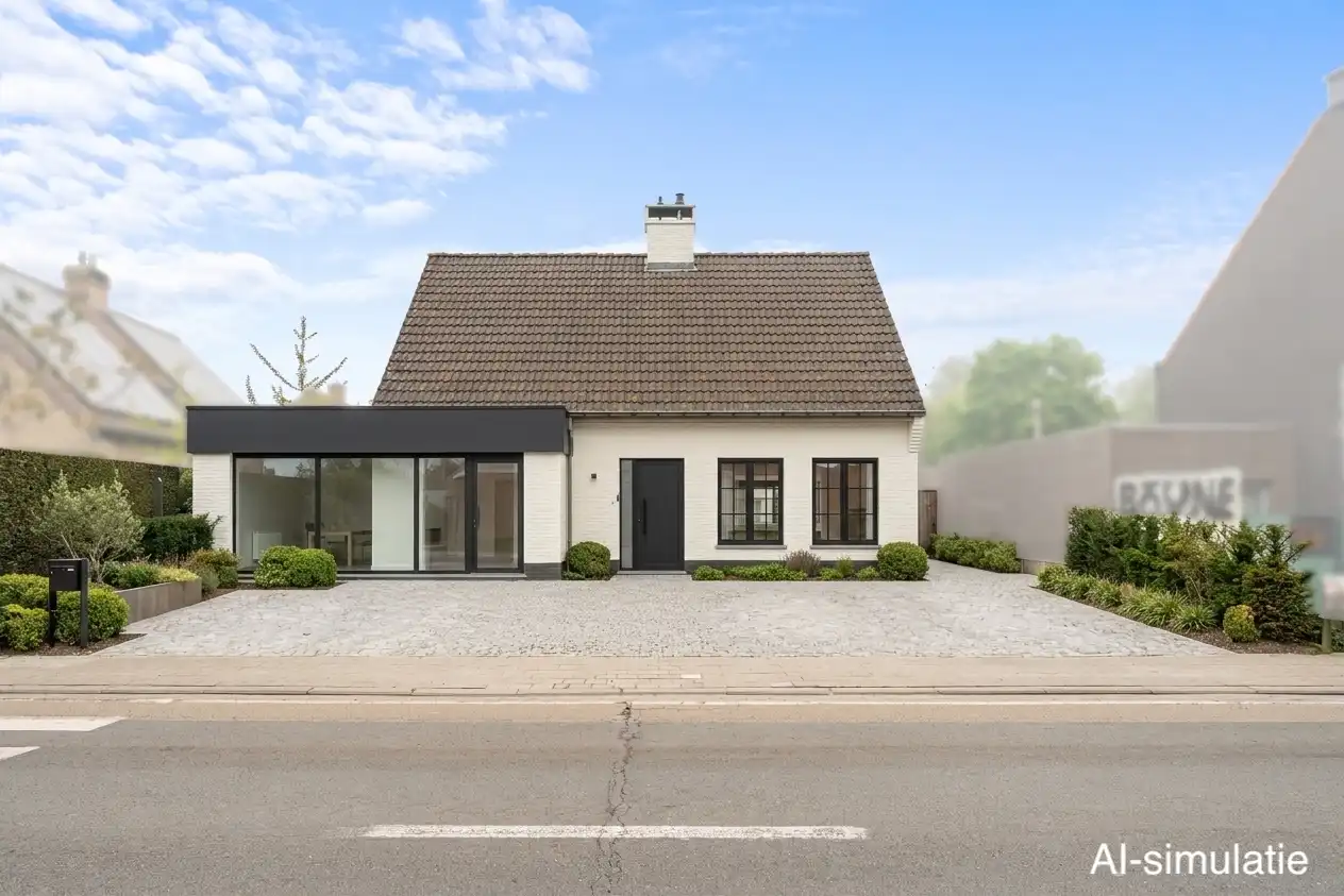 Centraal gelegen handelspand met parking, woonst, garages en veel potentieel foto 2