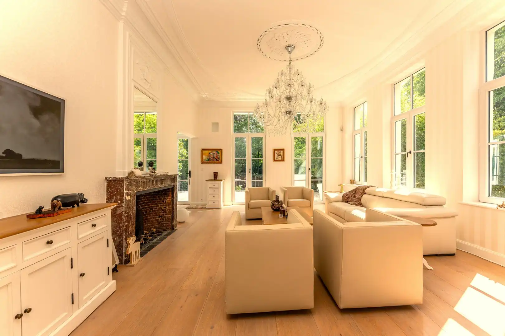 Historisch kasteeldomein met exclusieve parktuin in Eke foto 4