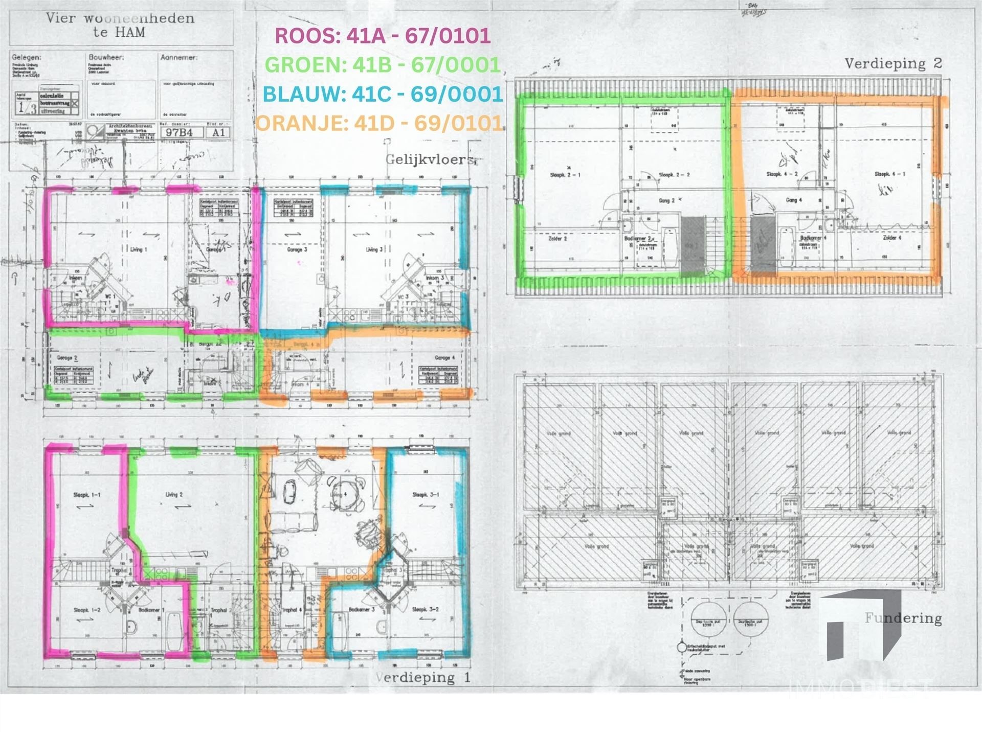 Triplex met 2 slaapkamers en inpandige garage foto 21