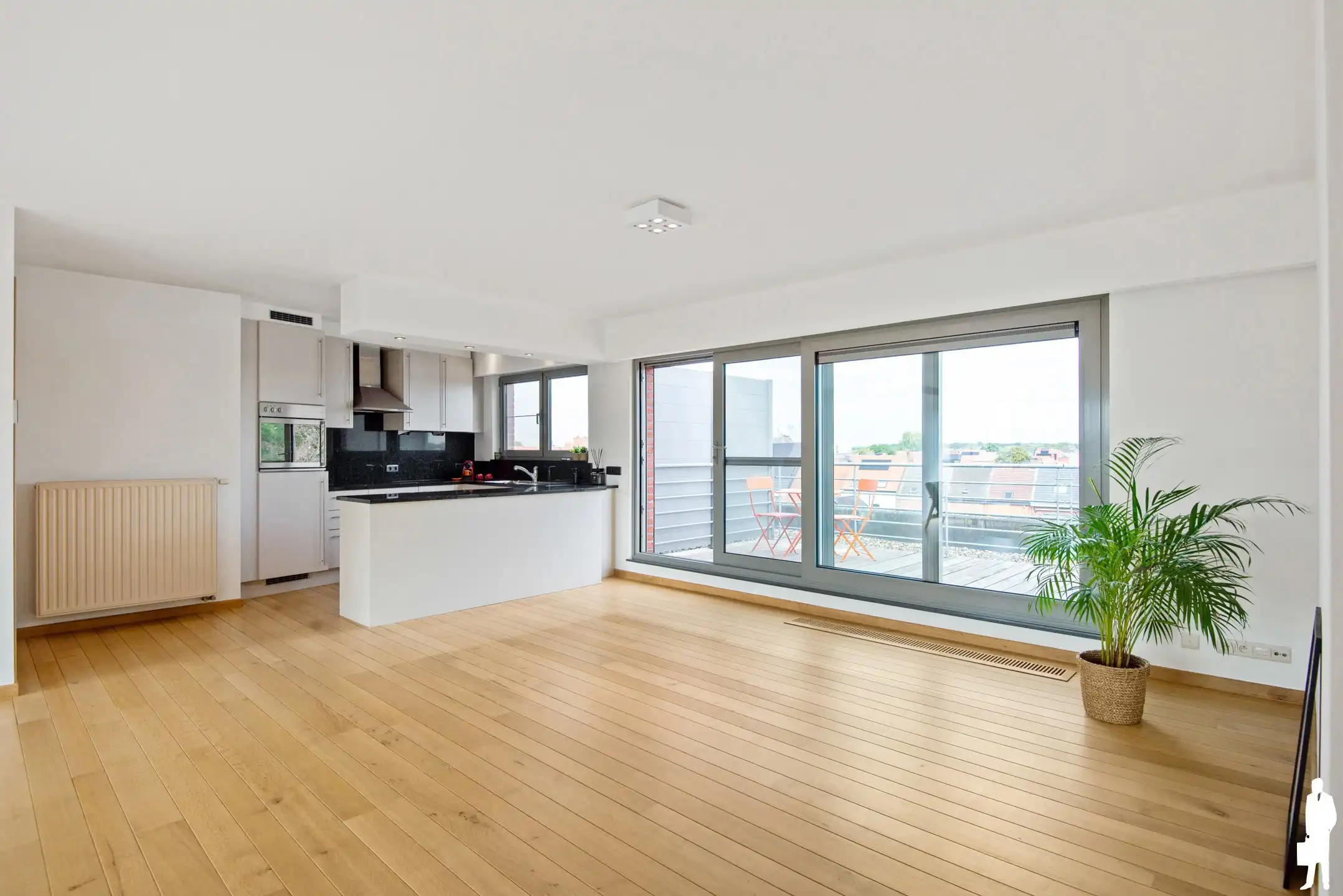 Prachtig penthouse appartement met 2 slpks en 2 terrassen  foto 2